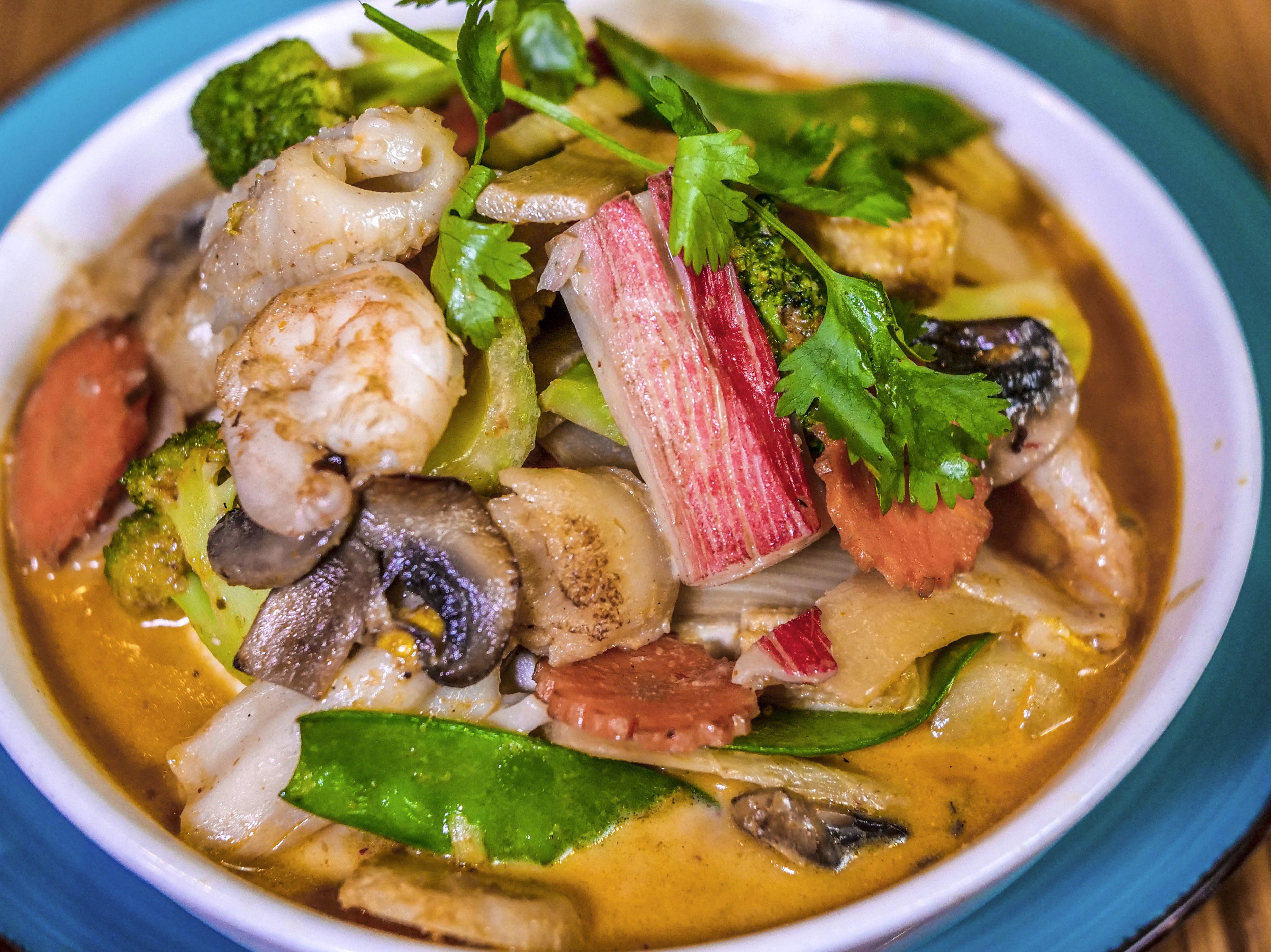 Bangkok Seafood Curry.
