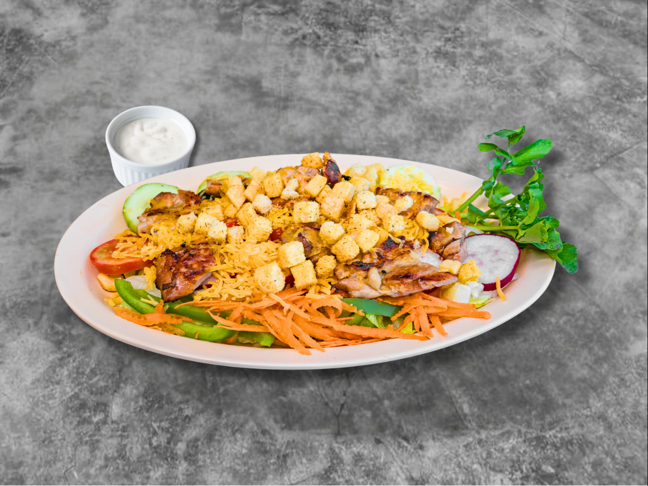 Ensalada de Pollo.