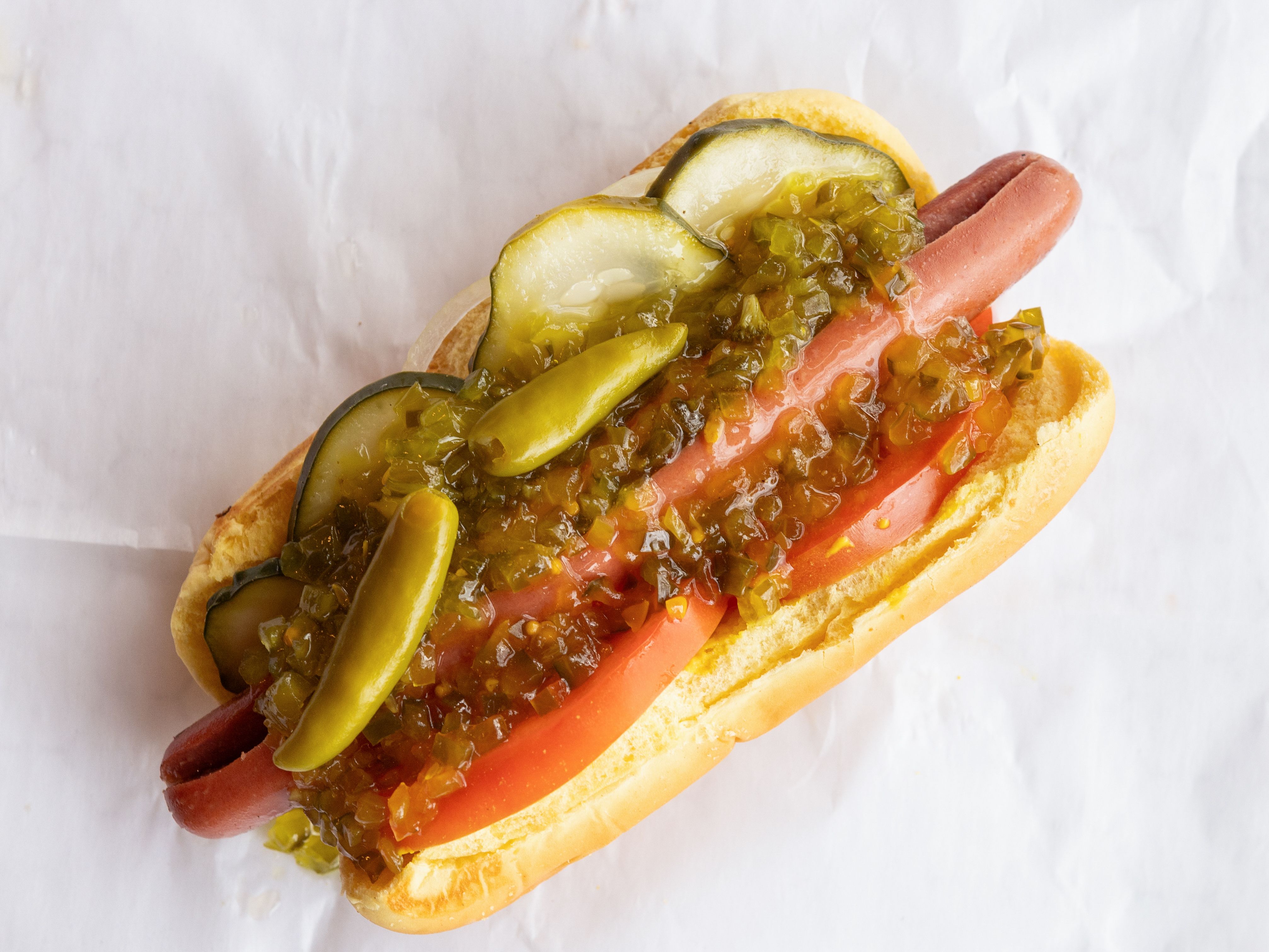 Chicago Style HotDog.