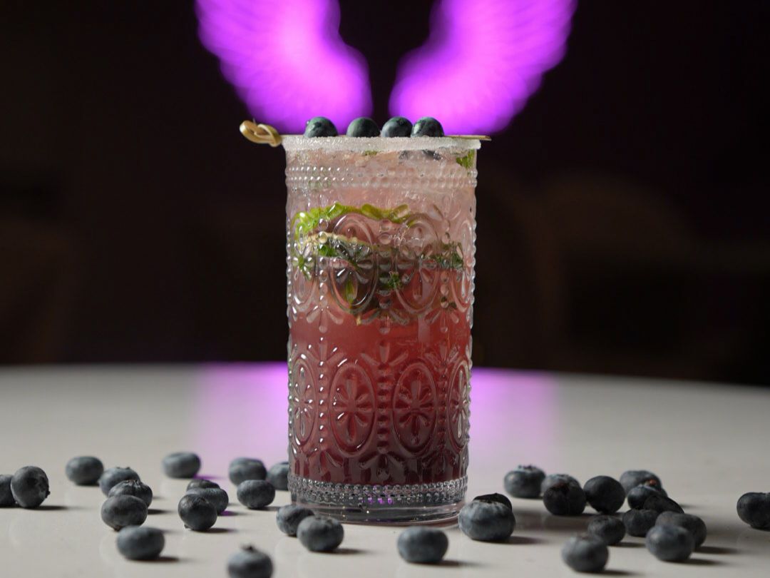 Blueberry Mojito.