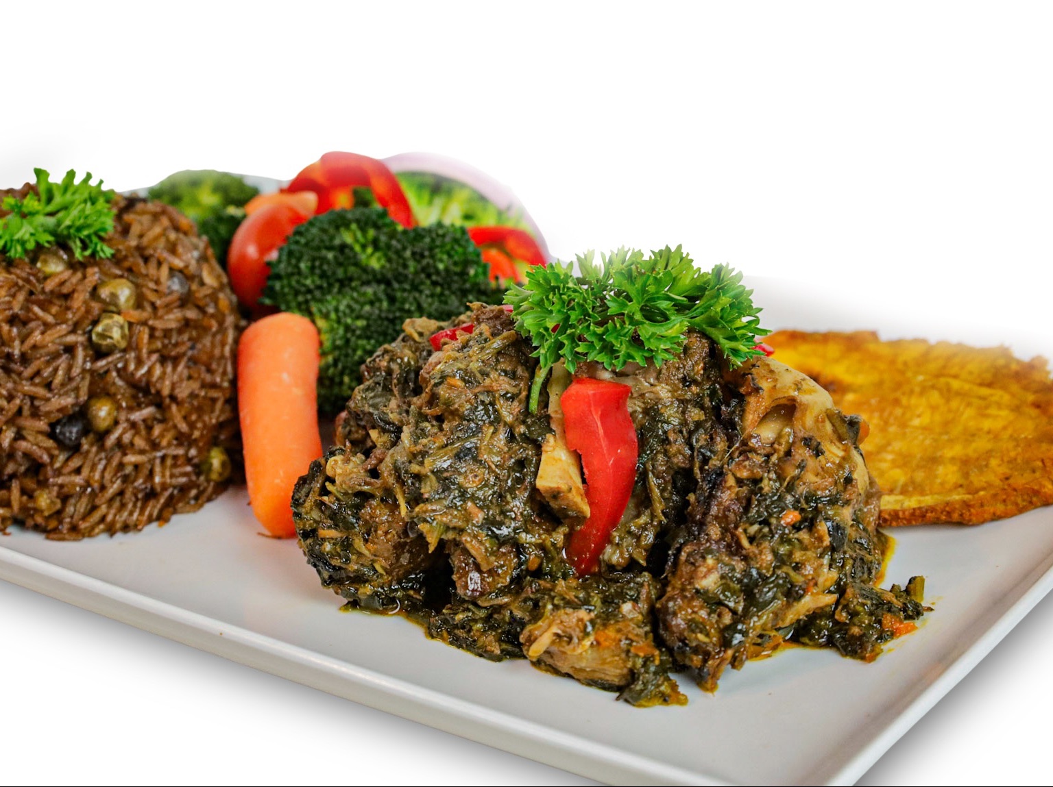 Lg. Spinach (2 Sides).