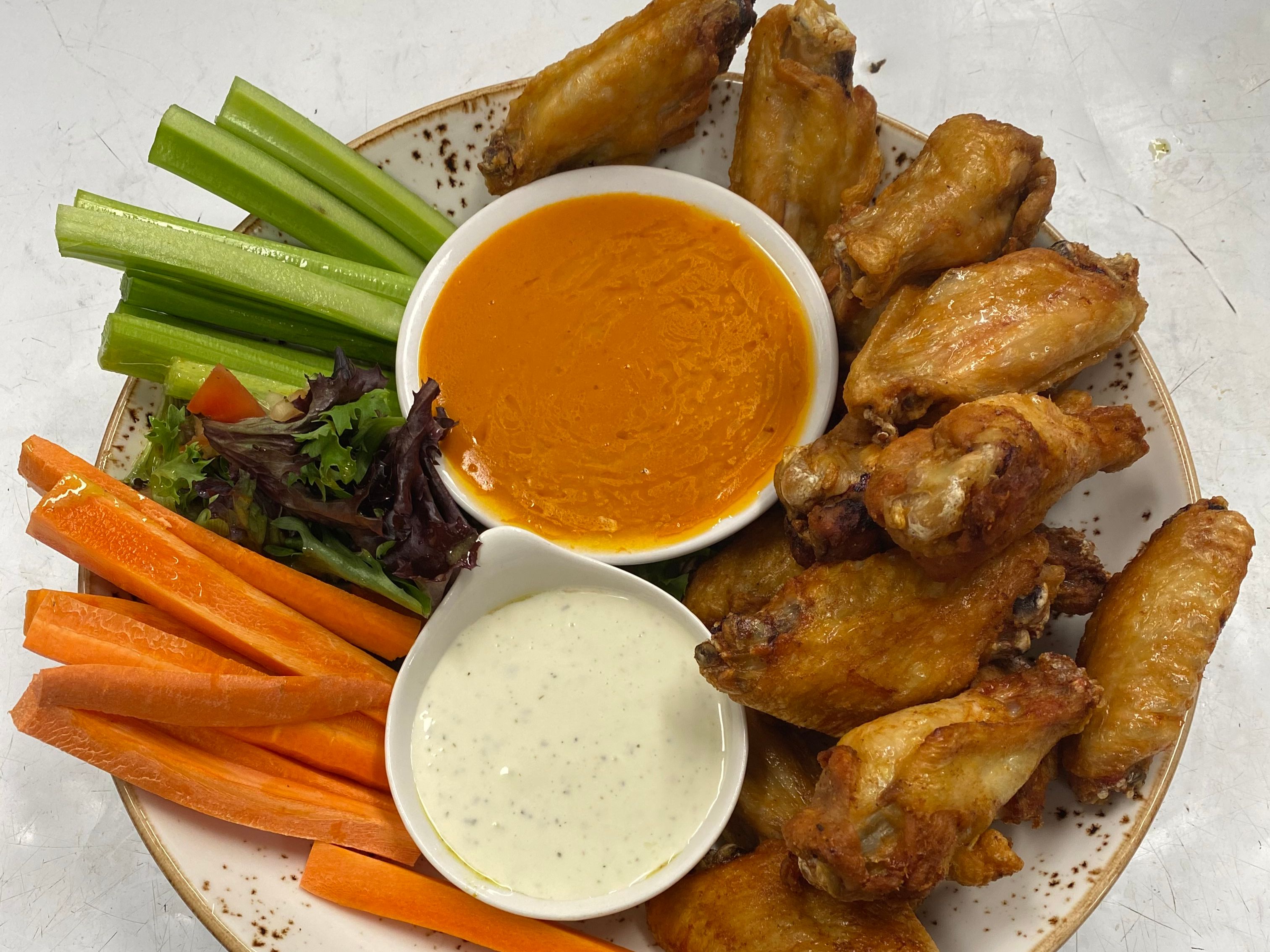 Jumbo Chicken Wings.