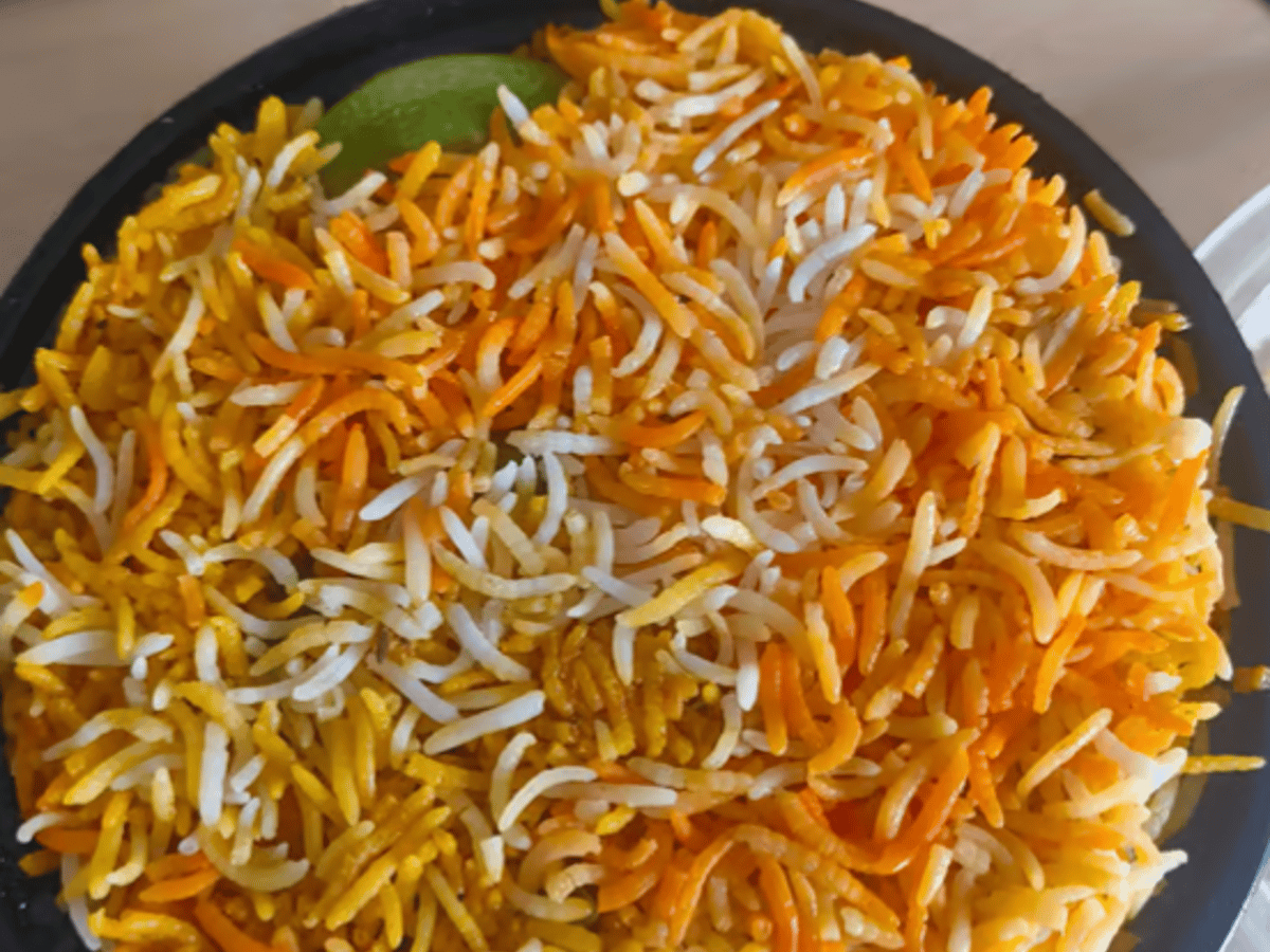 Hyderabadi Veg Dum Biryani.