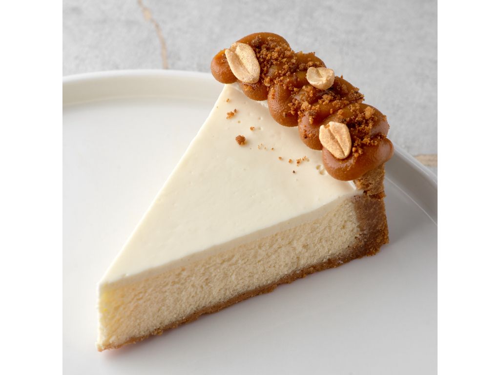 Cheesecake Slice Caramel Drizzle.