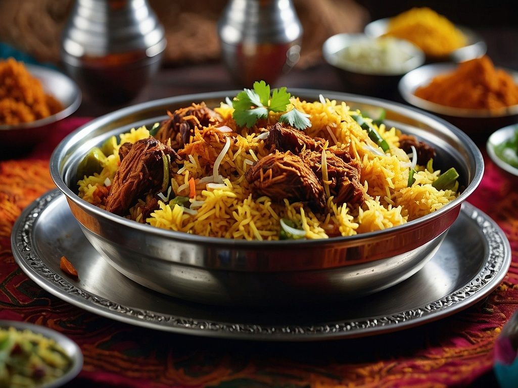 Vijayawada Boneless Chicken Biryani (Spicy).