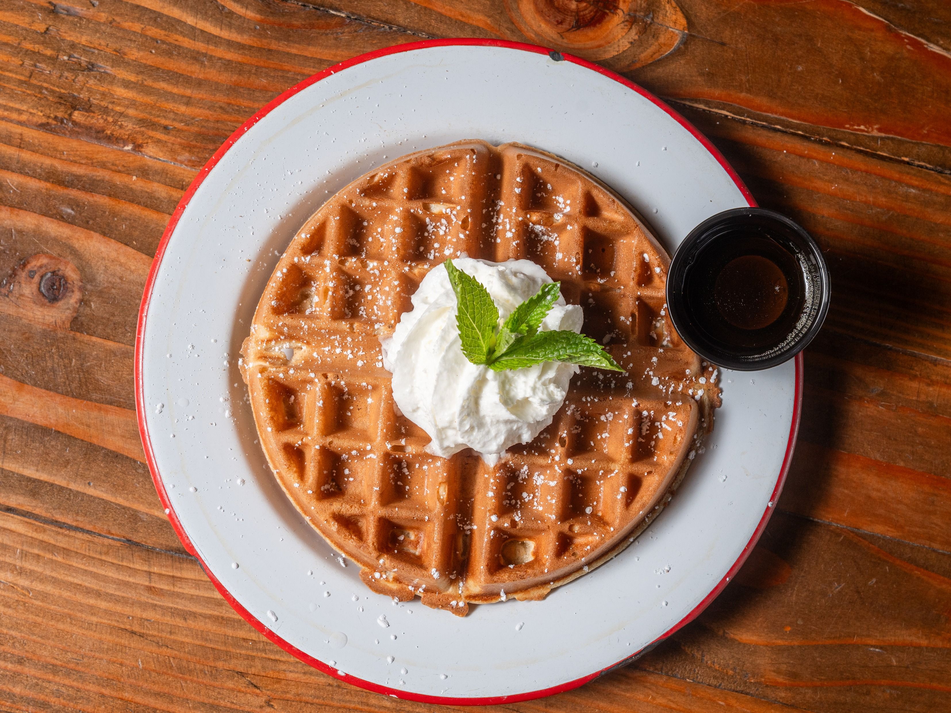 Plain Belgian Waffle.