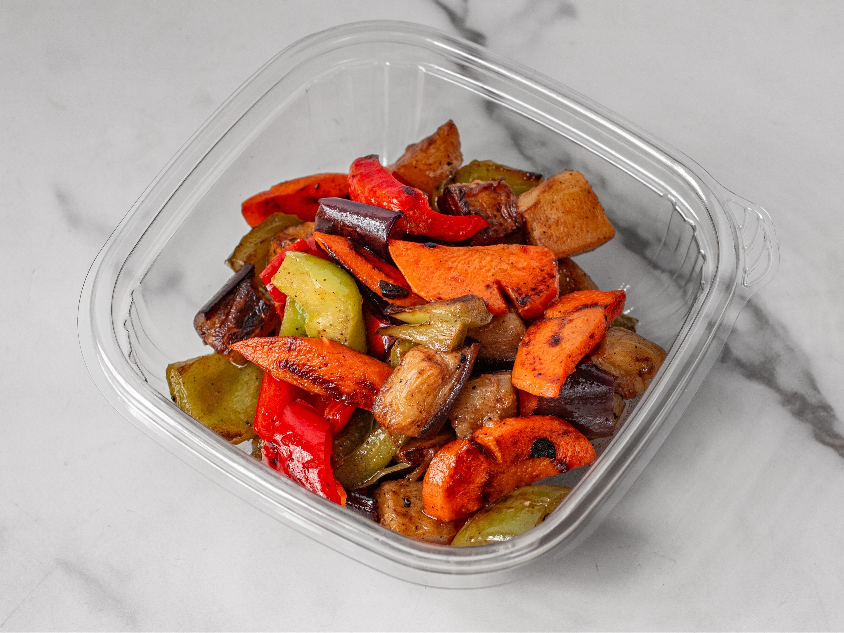 Marinated Grilled Vegetables.