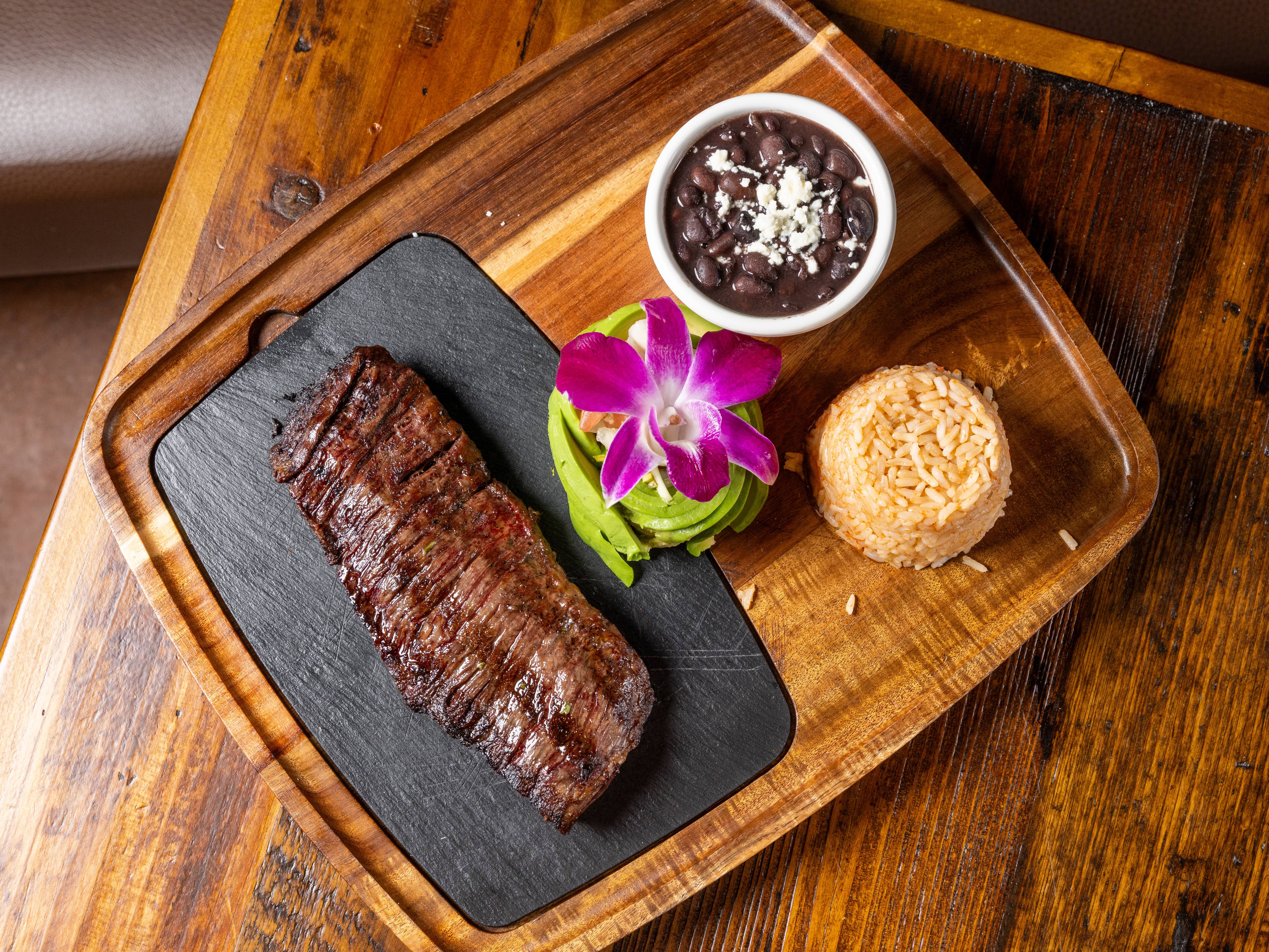 Steak Cancun.