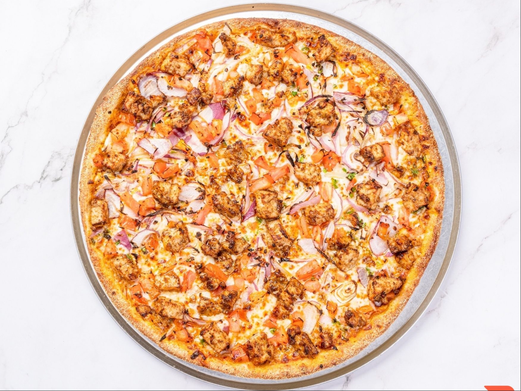 Butter Chicken Pizza
