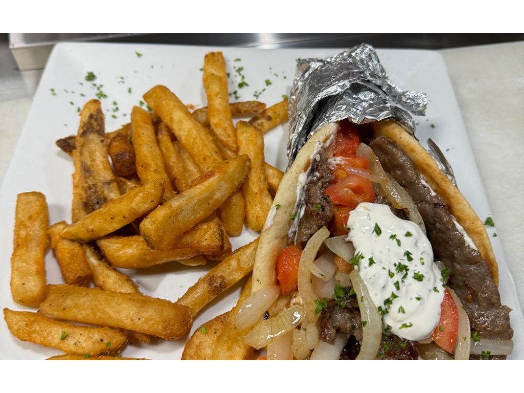 Souvlaki Gyro.