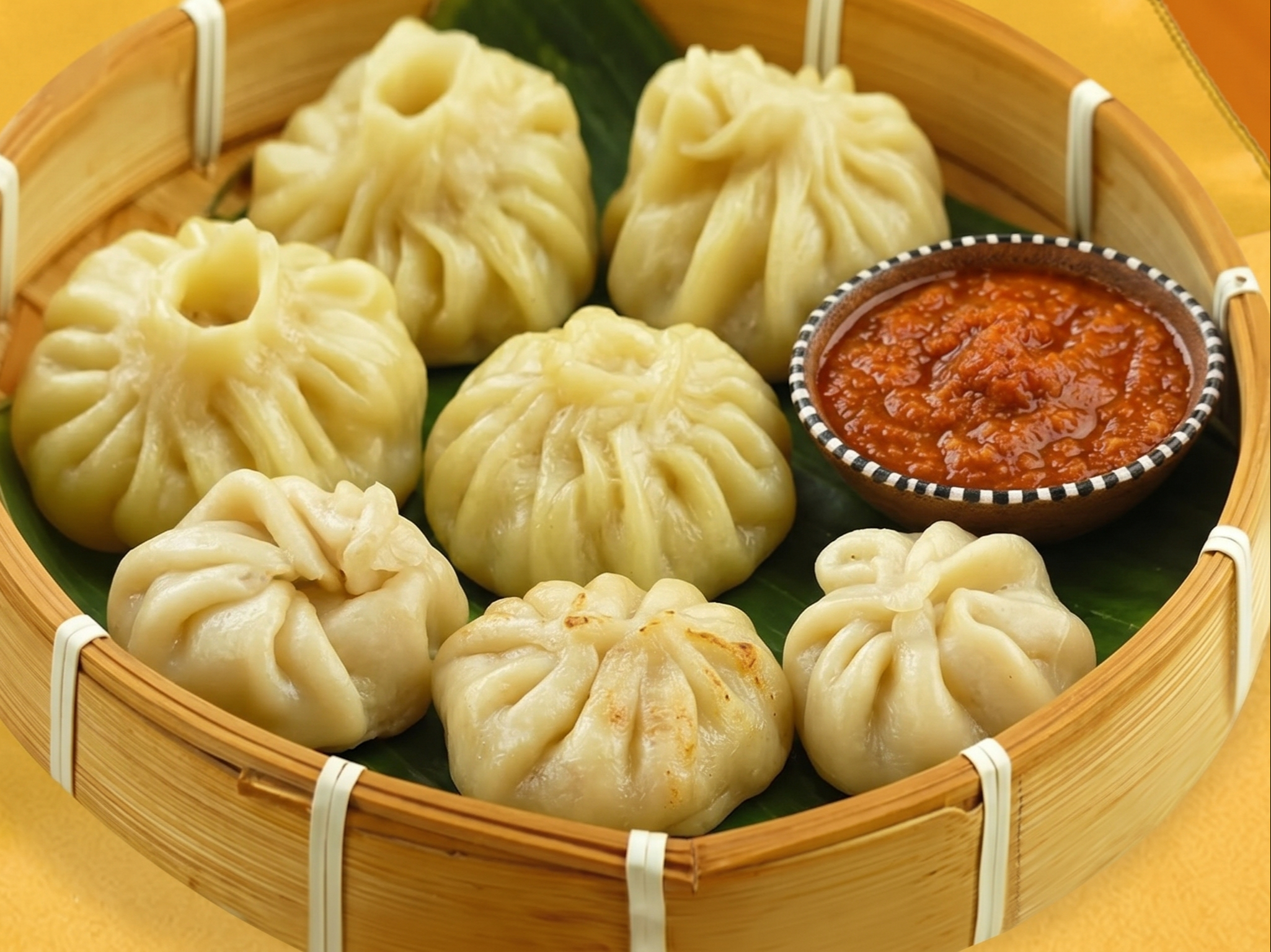 Veg Momo.