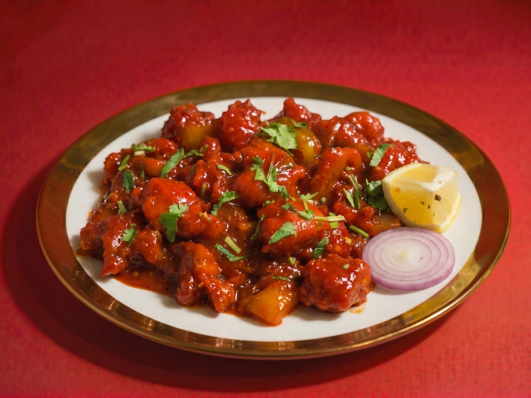 Chili Chicken.