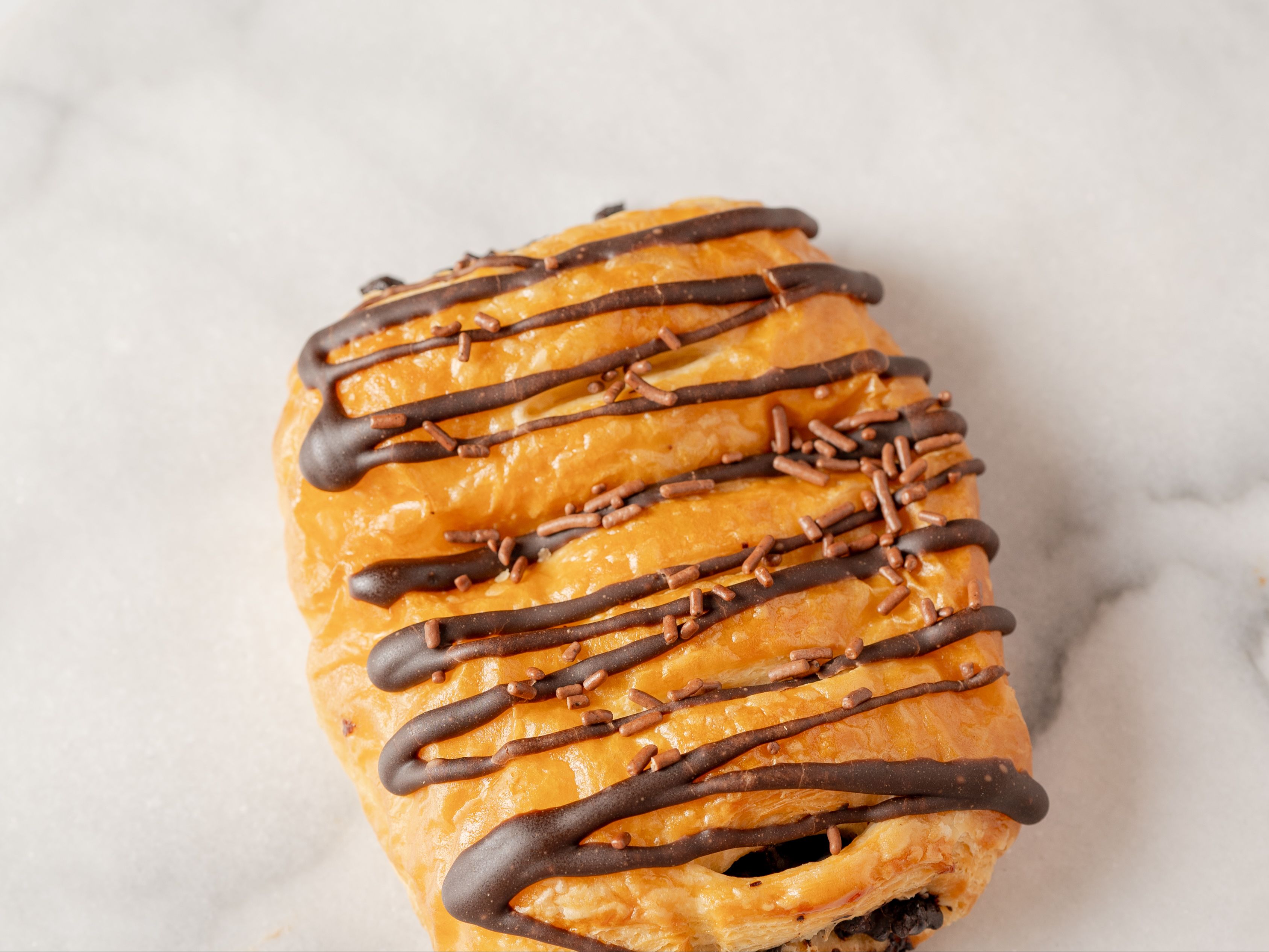 CHOCOLATE CROISSANT.