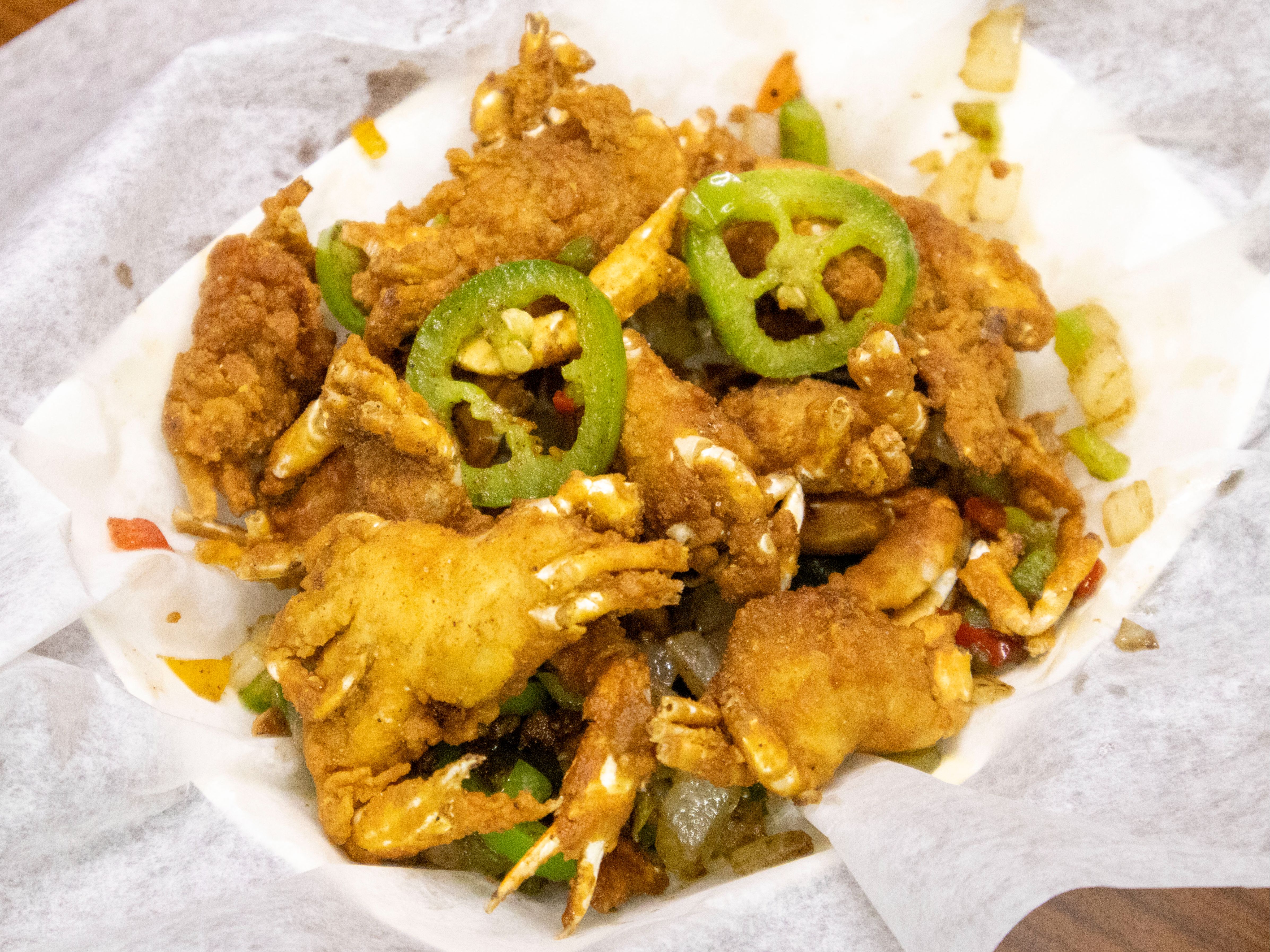 Salt & Pepper Baby Crab