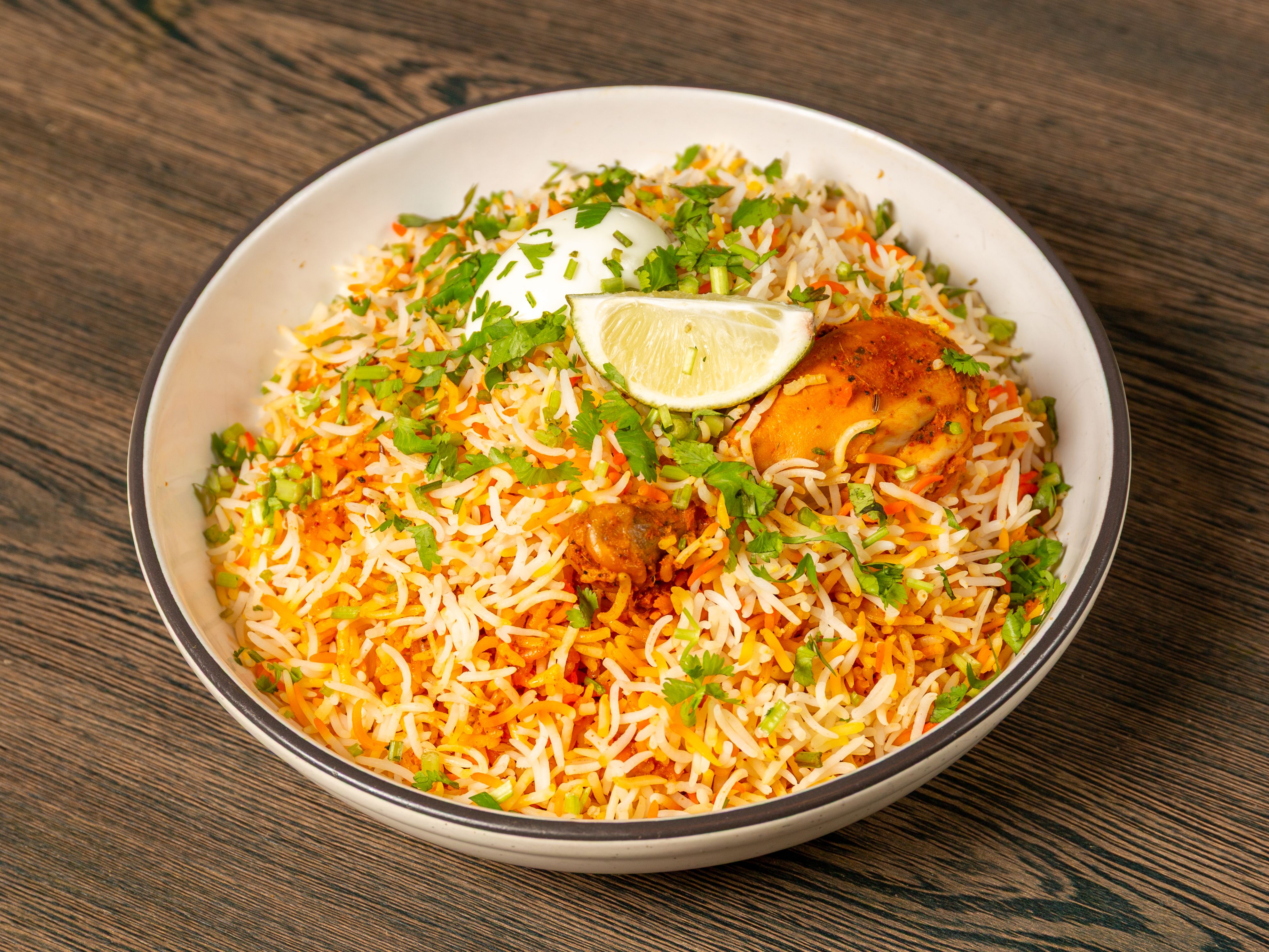 Hyderabadi Chicken Dum Biryani