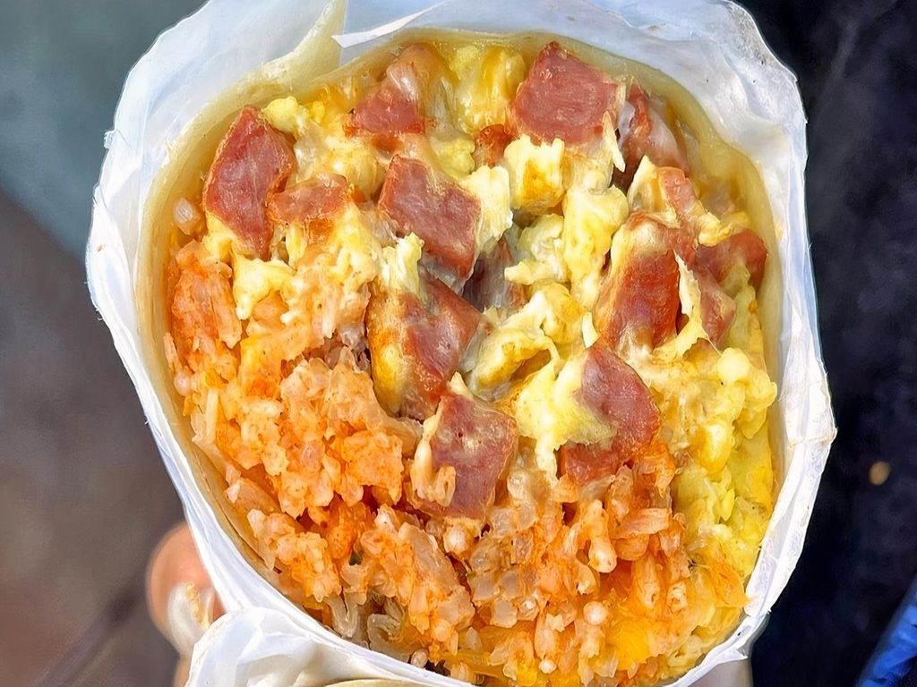 Spamsilog Burrito