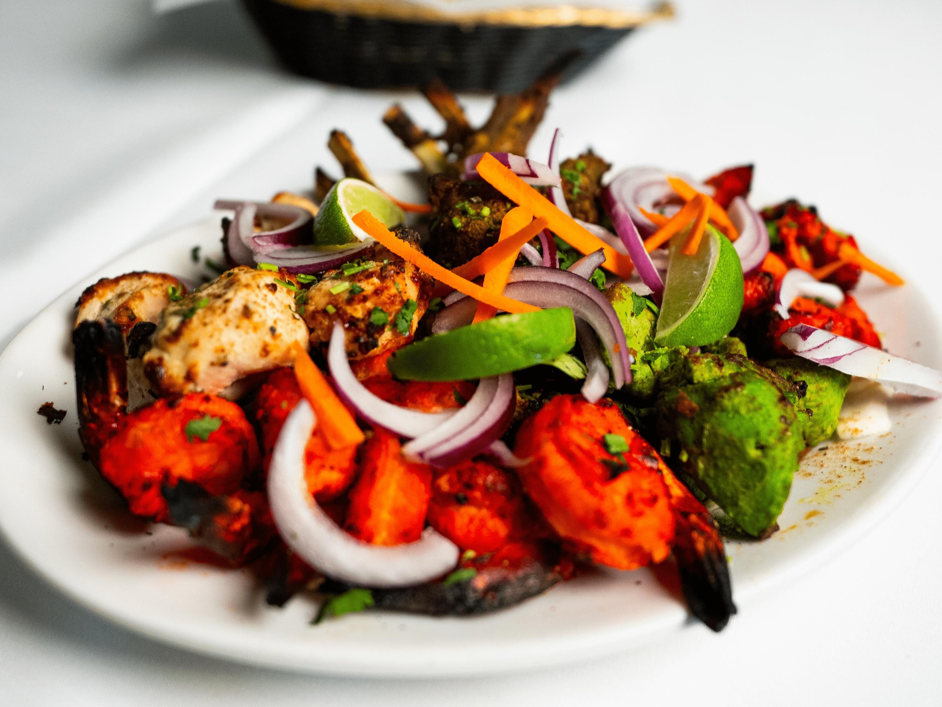 Mixed Tandoori Platter.