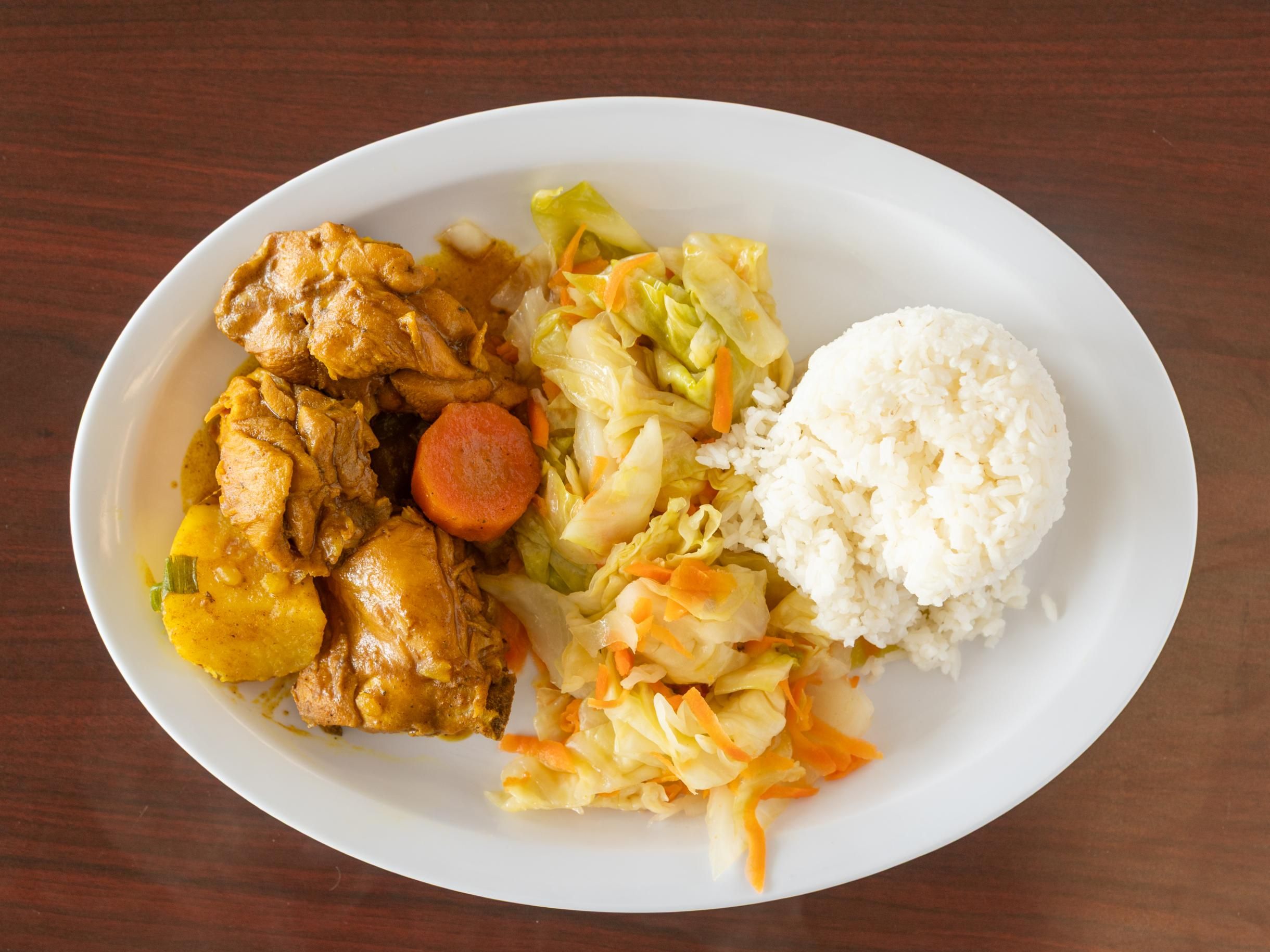 Curry chicken (large).