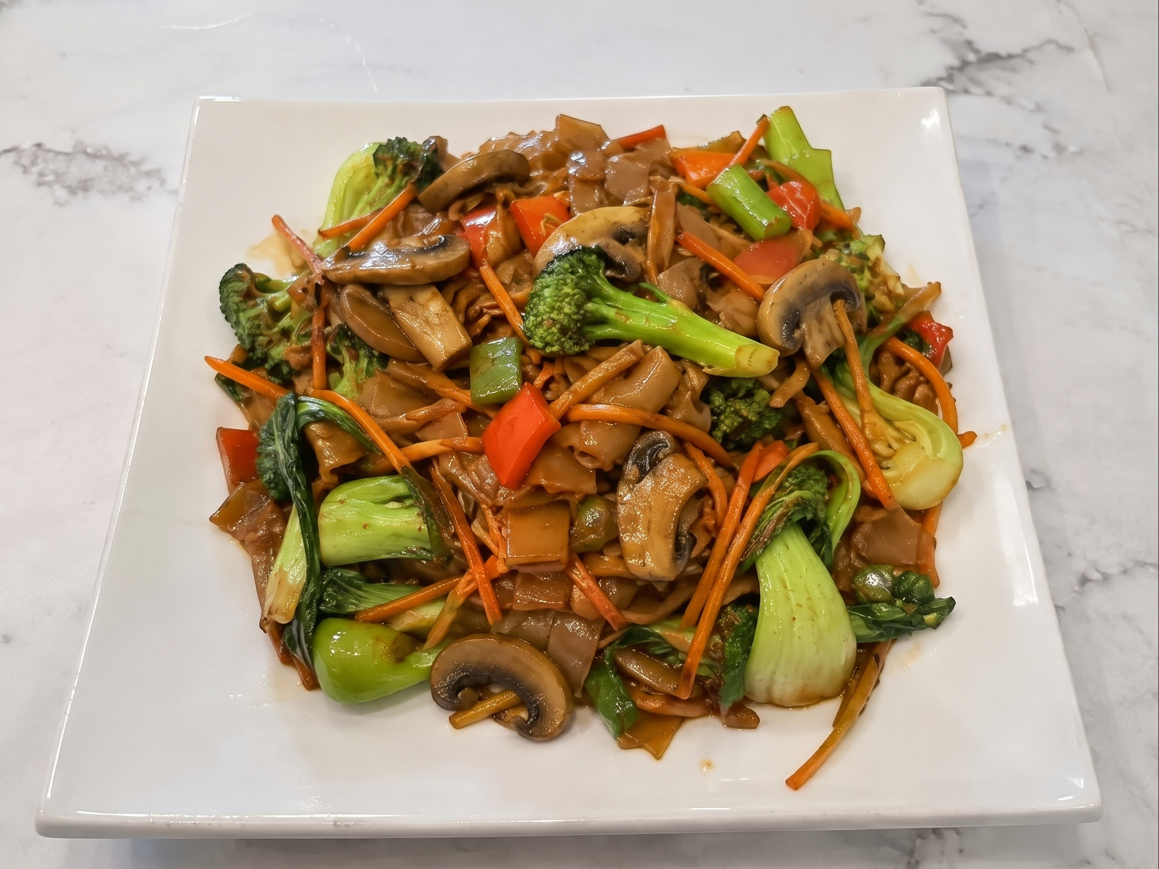 Vegetable Chow Fun.