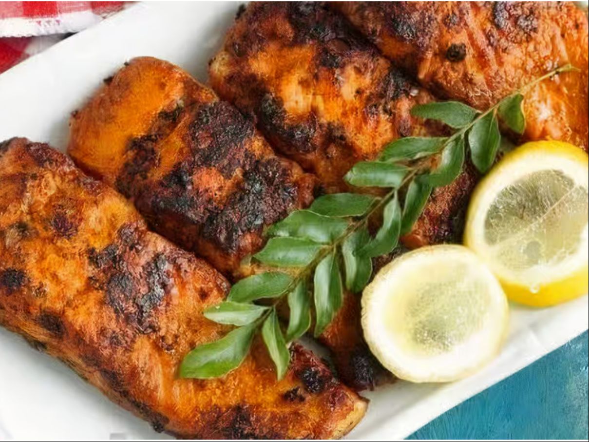 Crispy Masala Fried Fish.