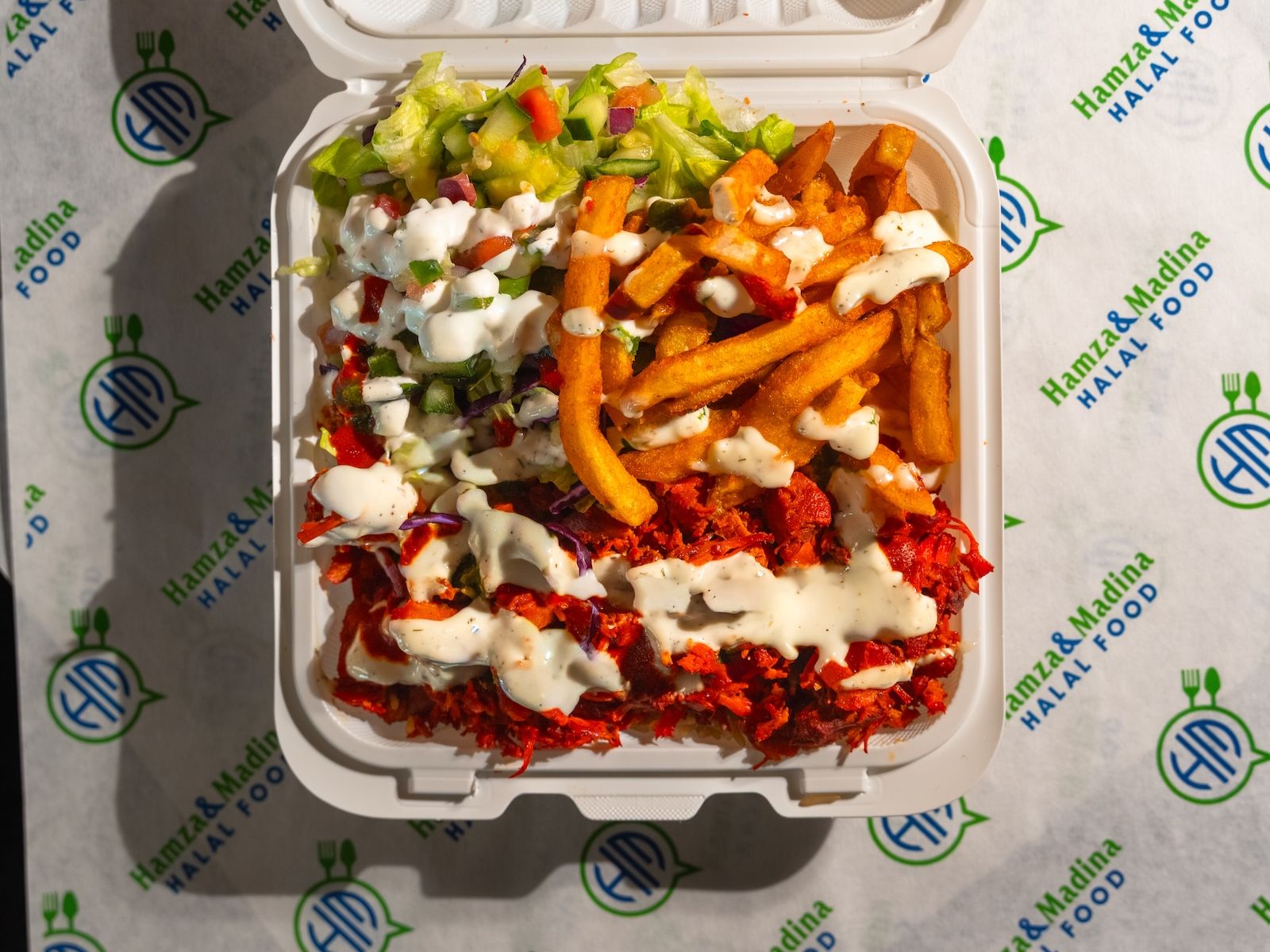Chicken Over Rice.