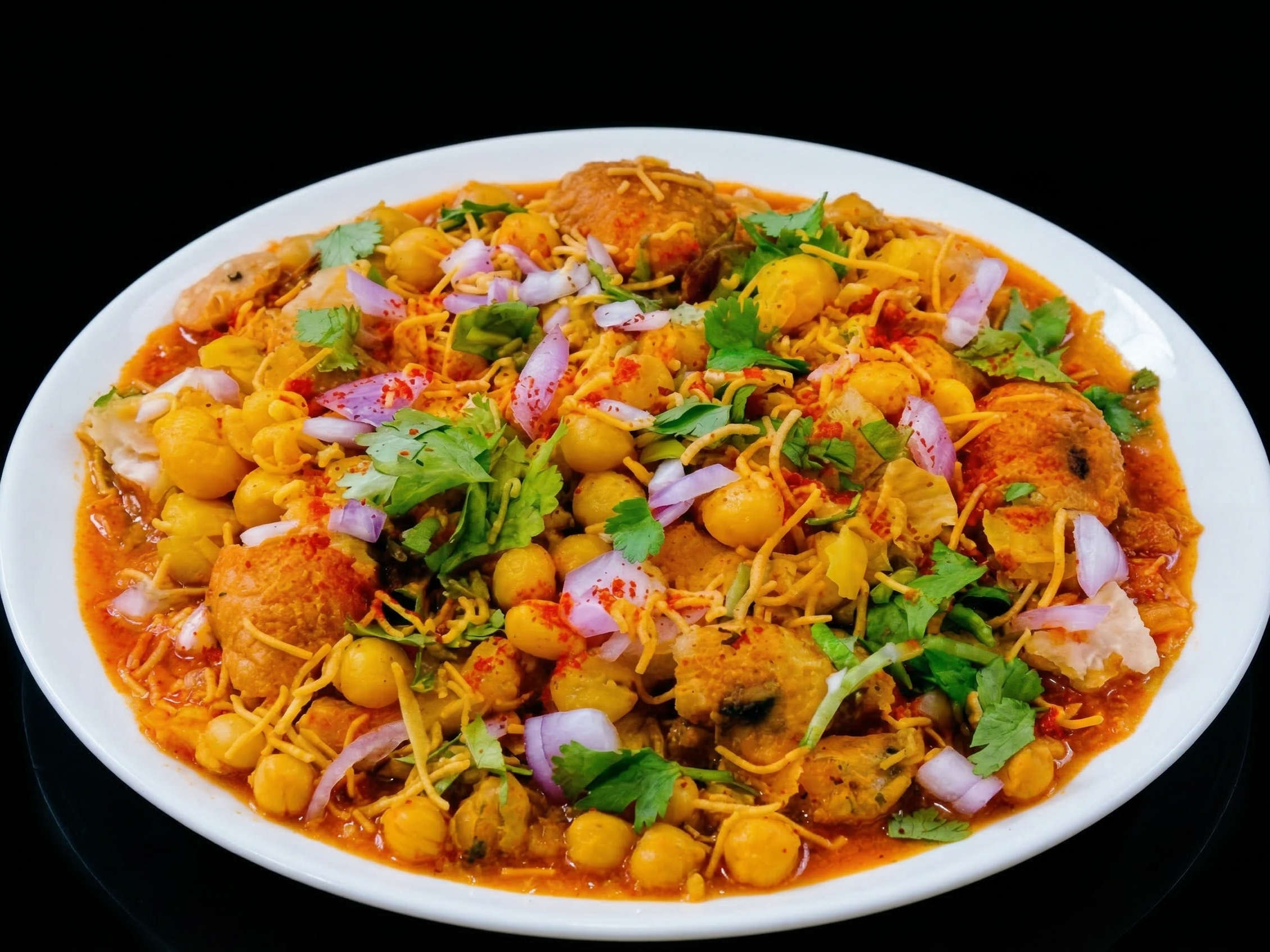 Samosa Chaat.