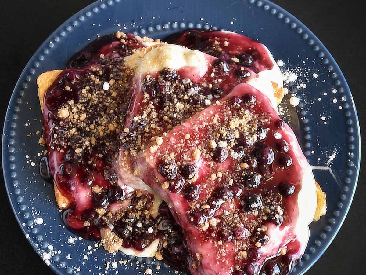 Fruit Cobbler French Toast.