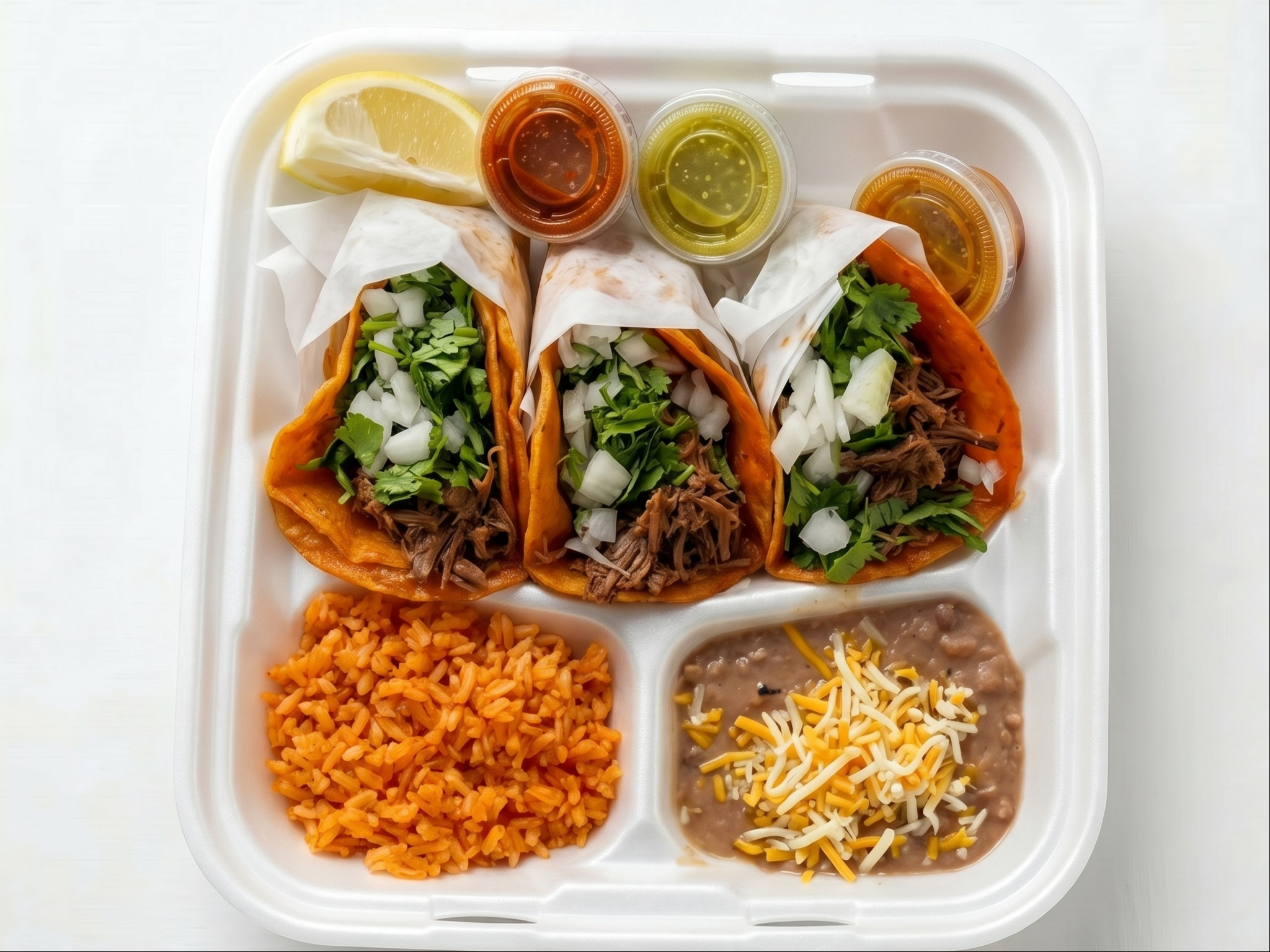 (3) Taco Plate Combo