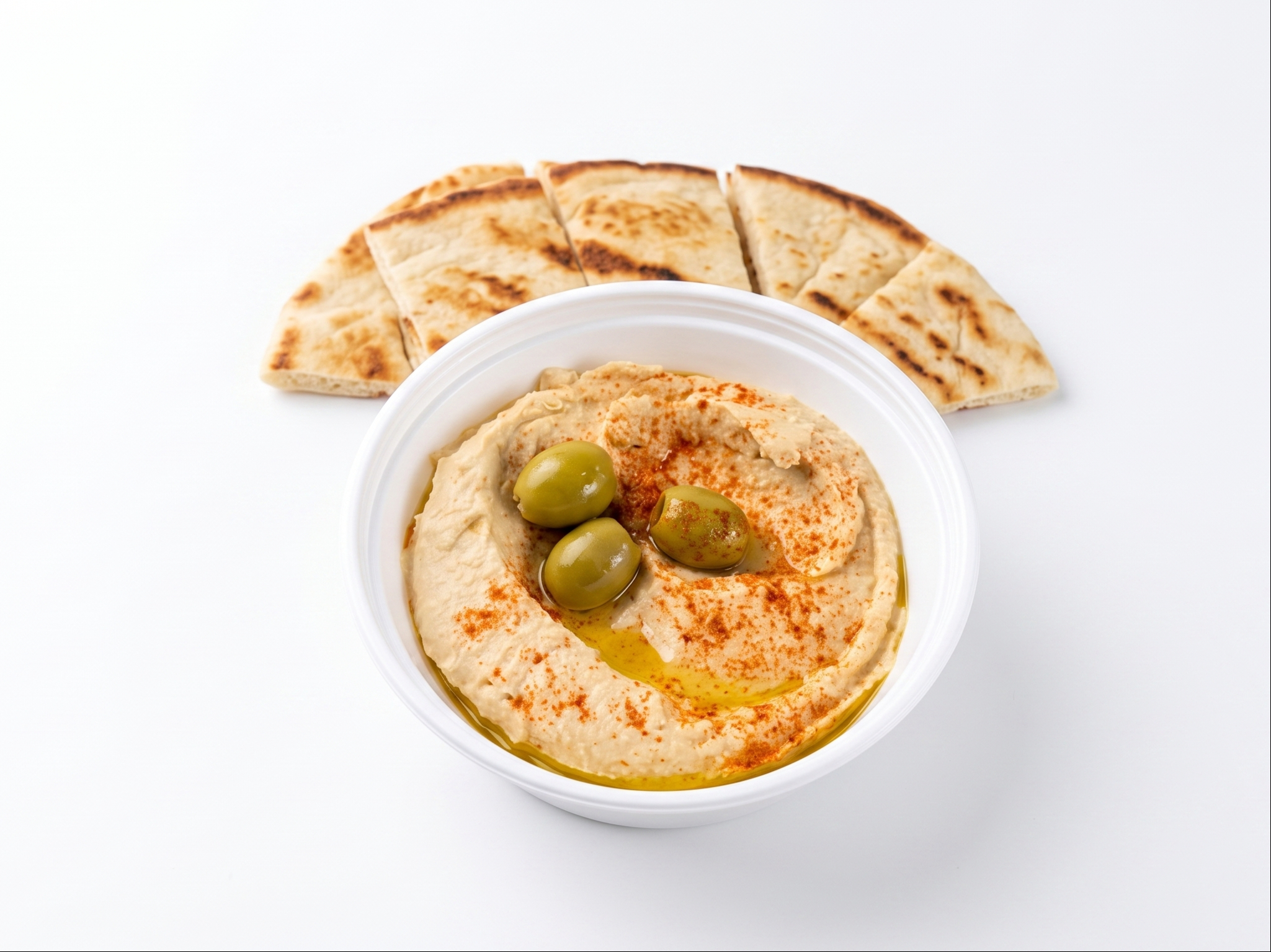 Hummus with Pita Side.