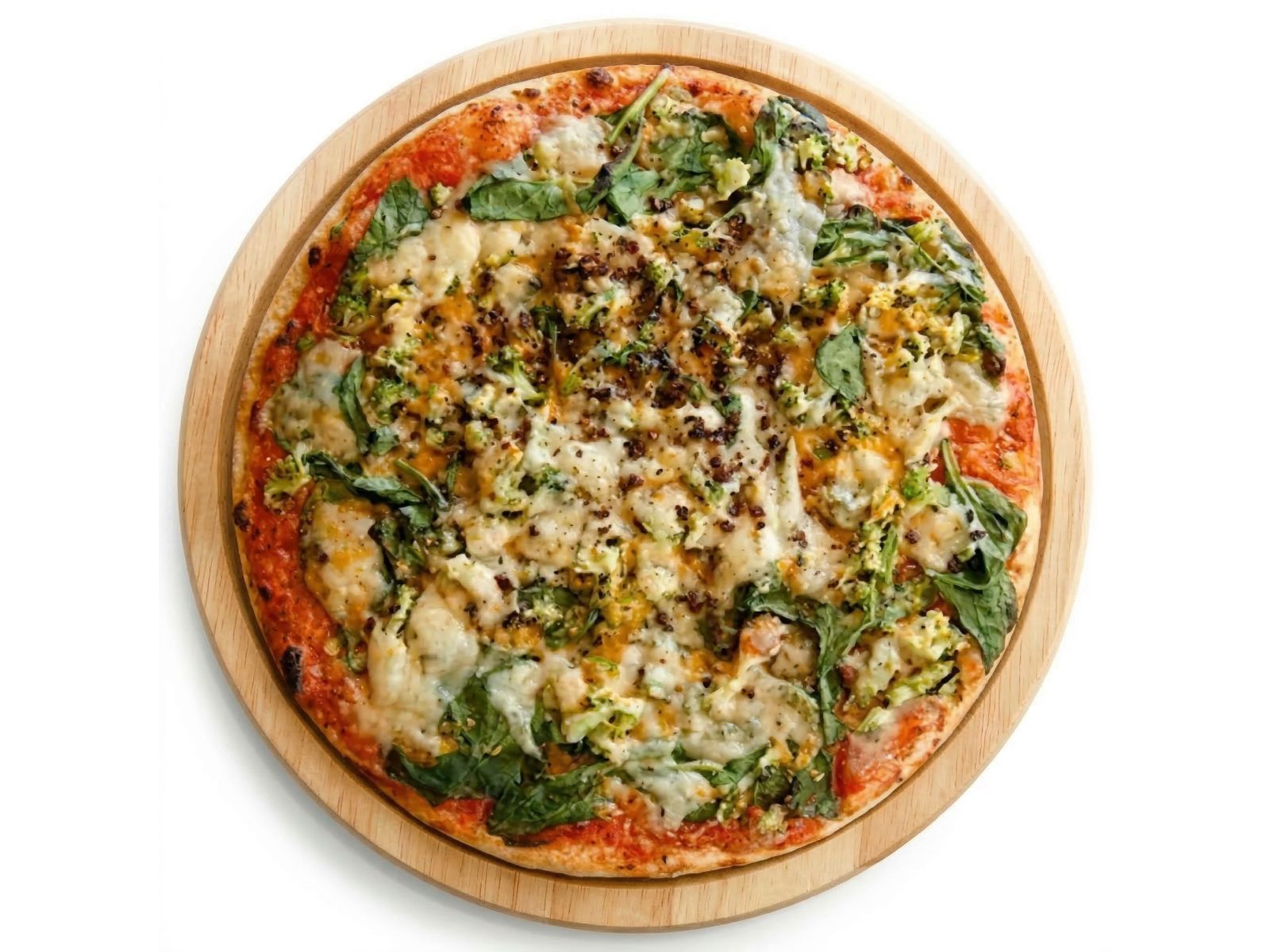 Green Goddess Pizza.