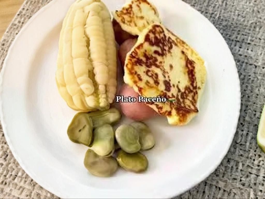 PLATO PACENO SIN CARNE.