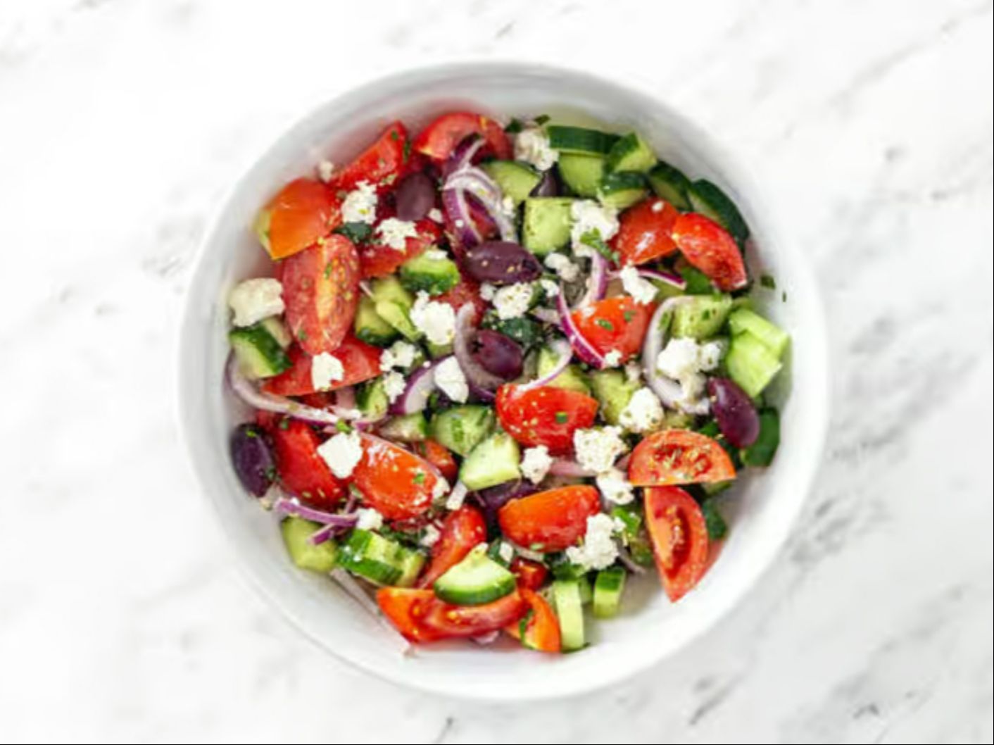 Horiatiki Salad.