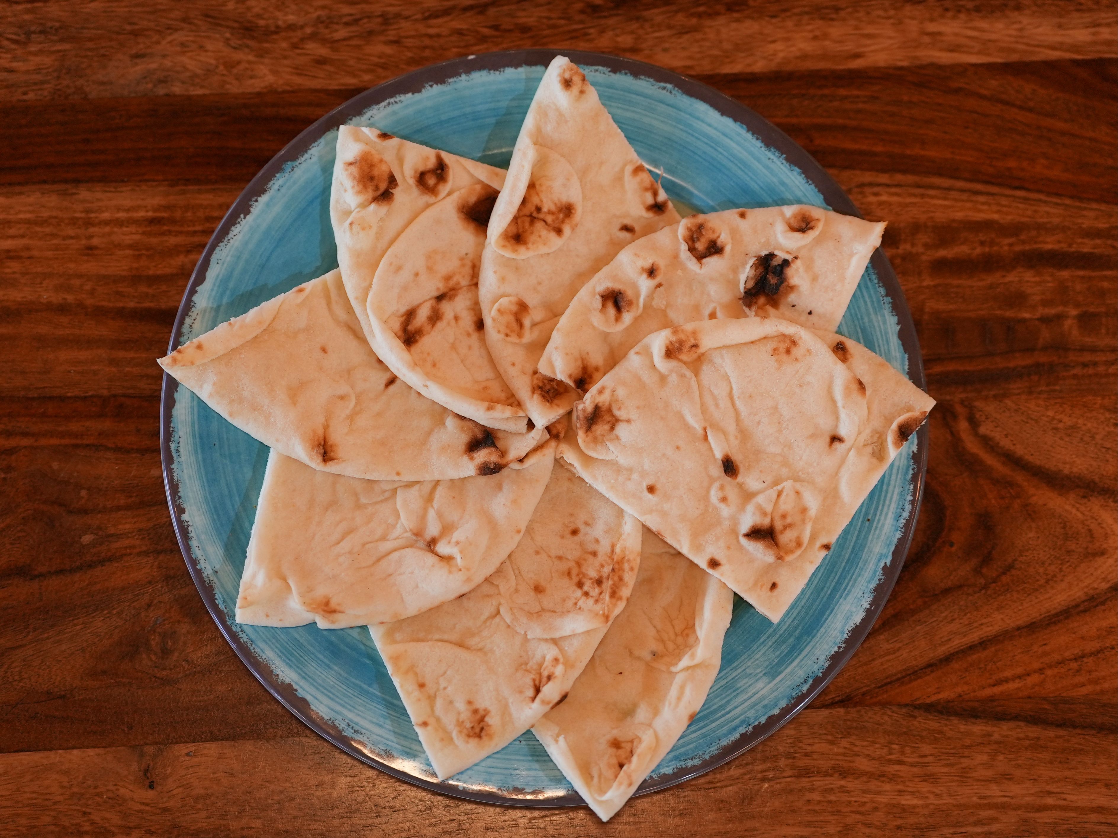 Toasted Pita.