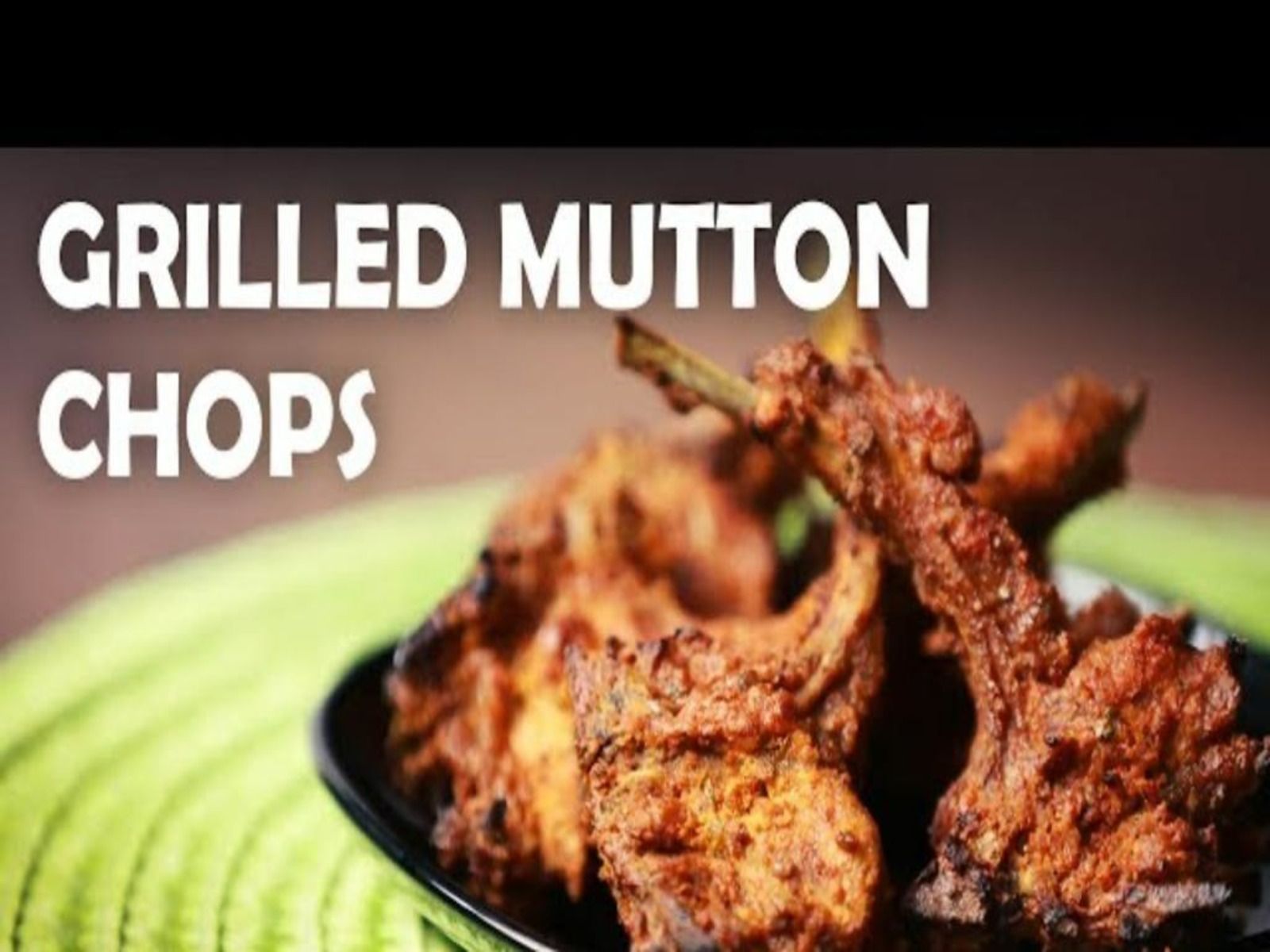 Grilled Goat Chops.