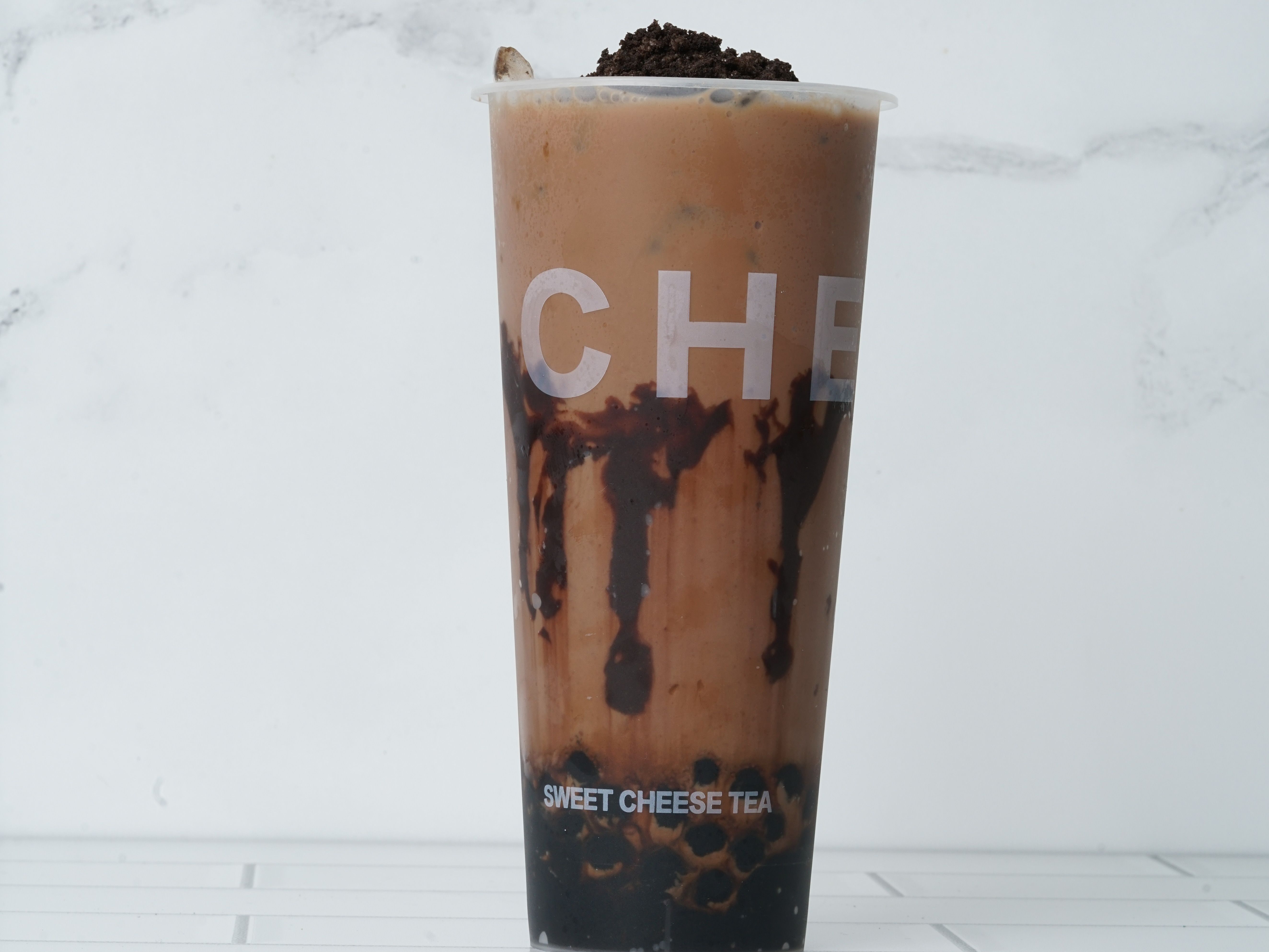 M4-Oreo Chocolate Boba Latte-L.