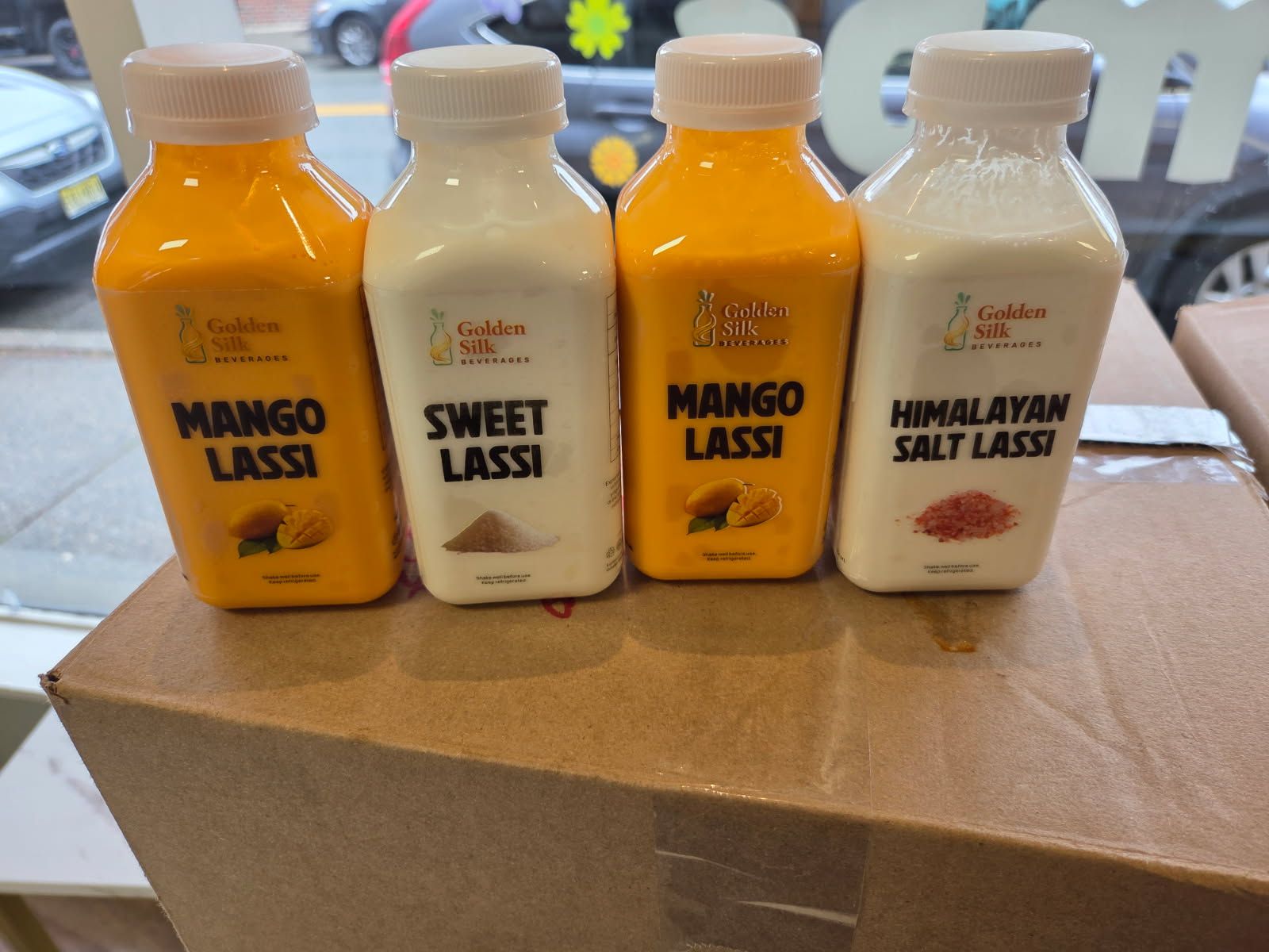 Golden Silk Lassi.