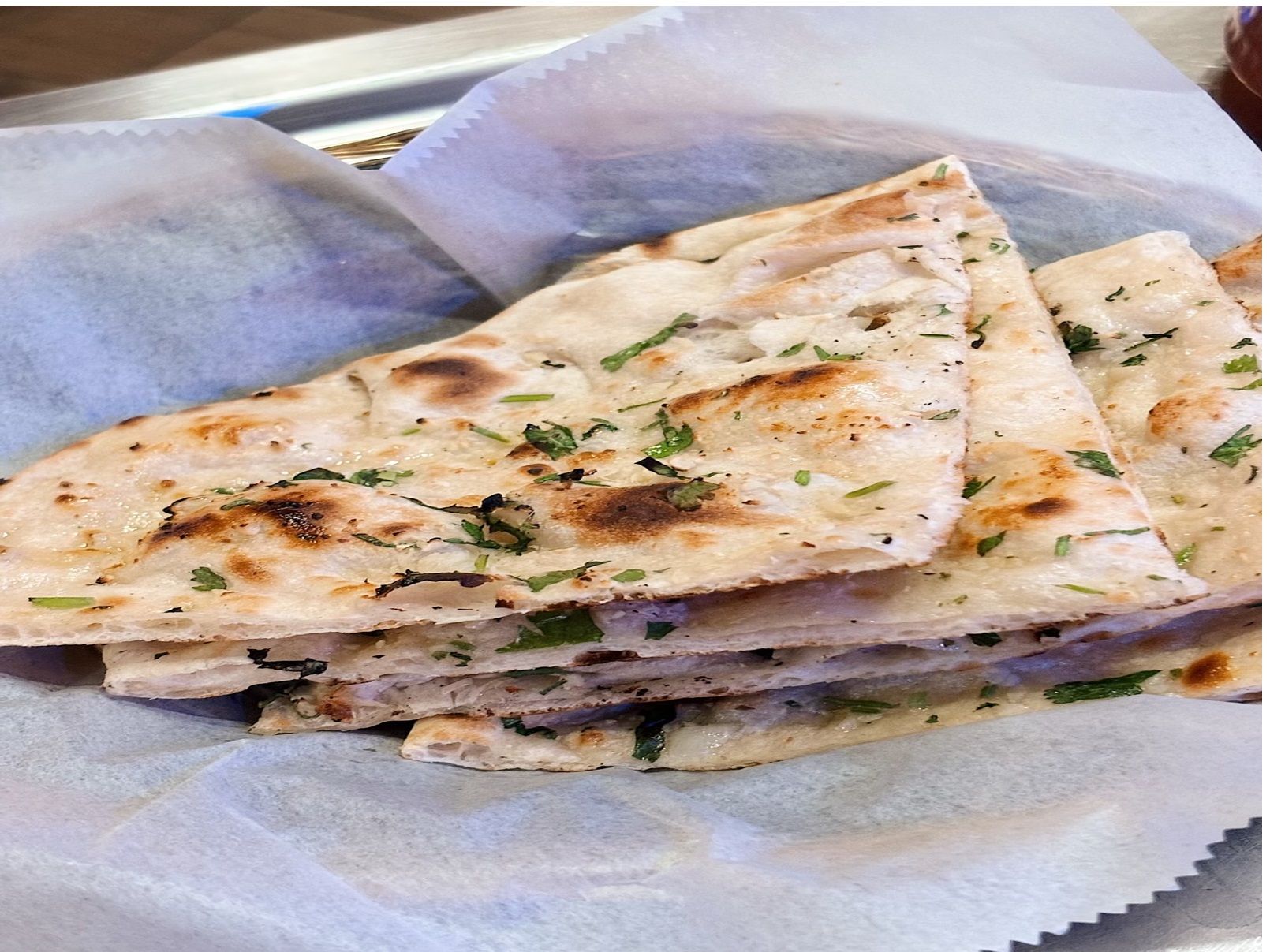 Garlic Naan.