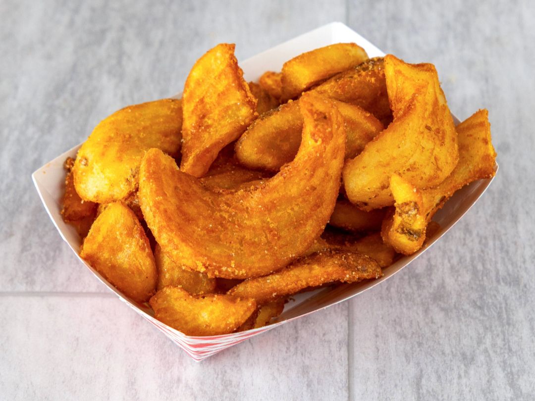 Tom Yum Sidewinder Fries.