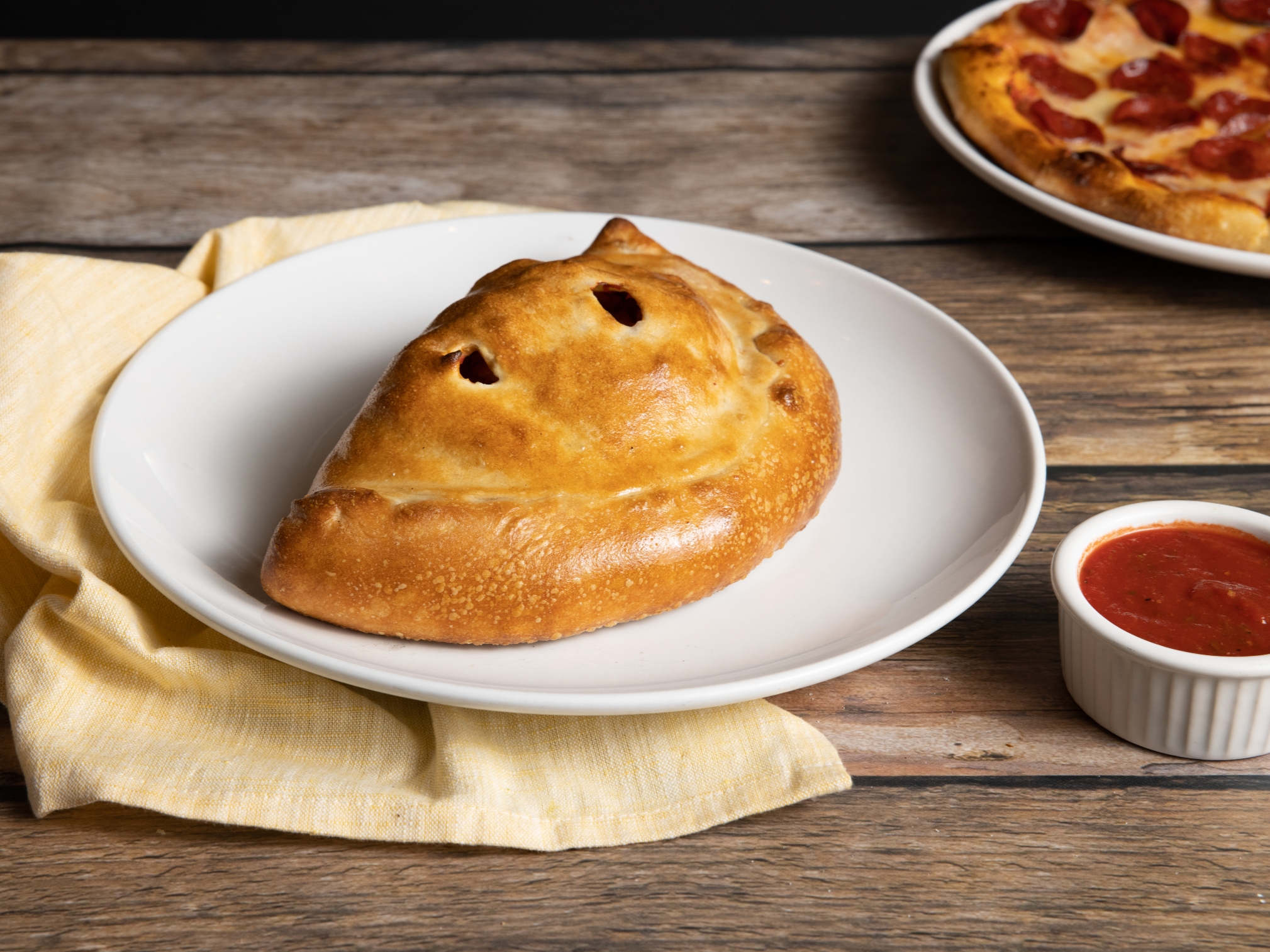 Chicken Tikka Calzone