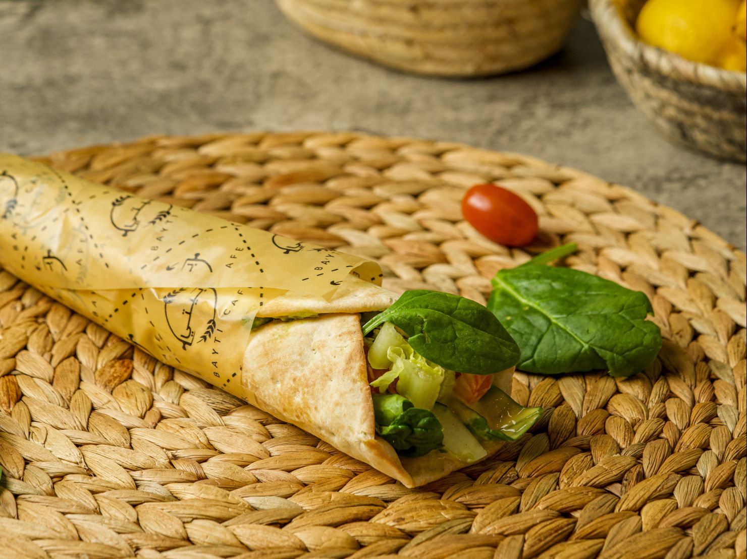 Veggie Wrap.