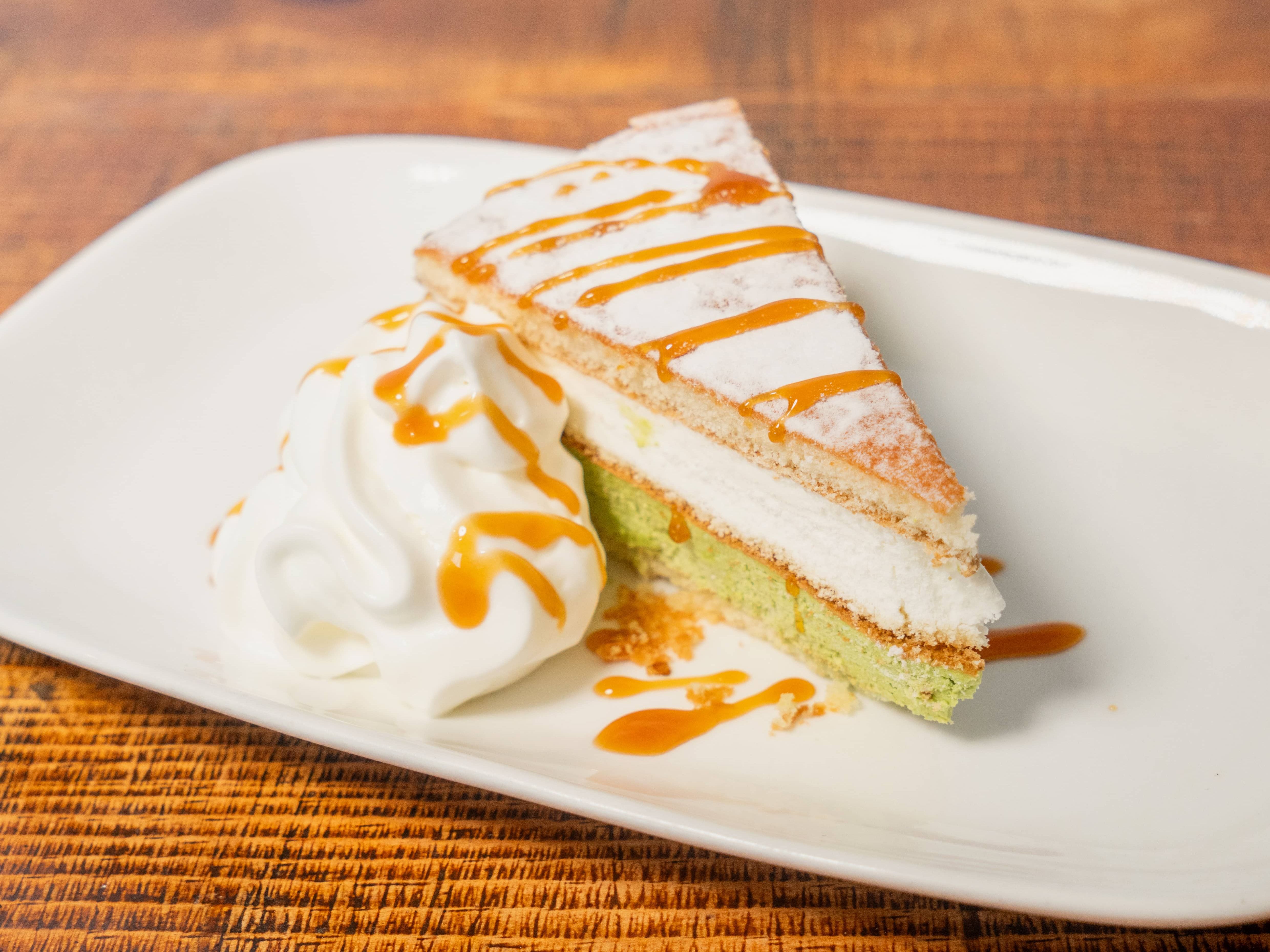 Pistachio Ricotta Cake.