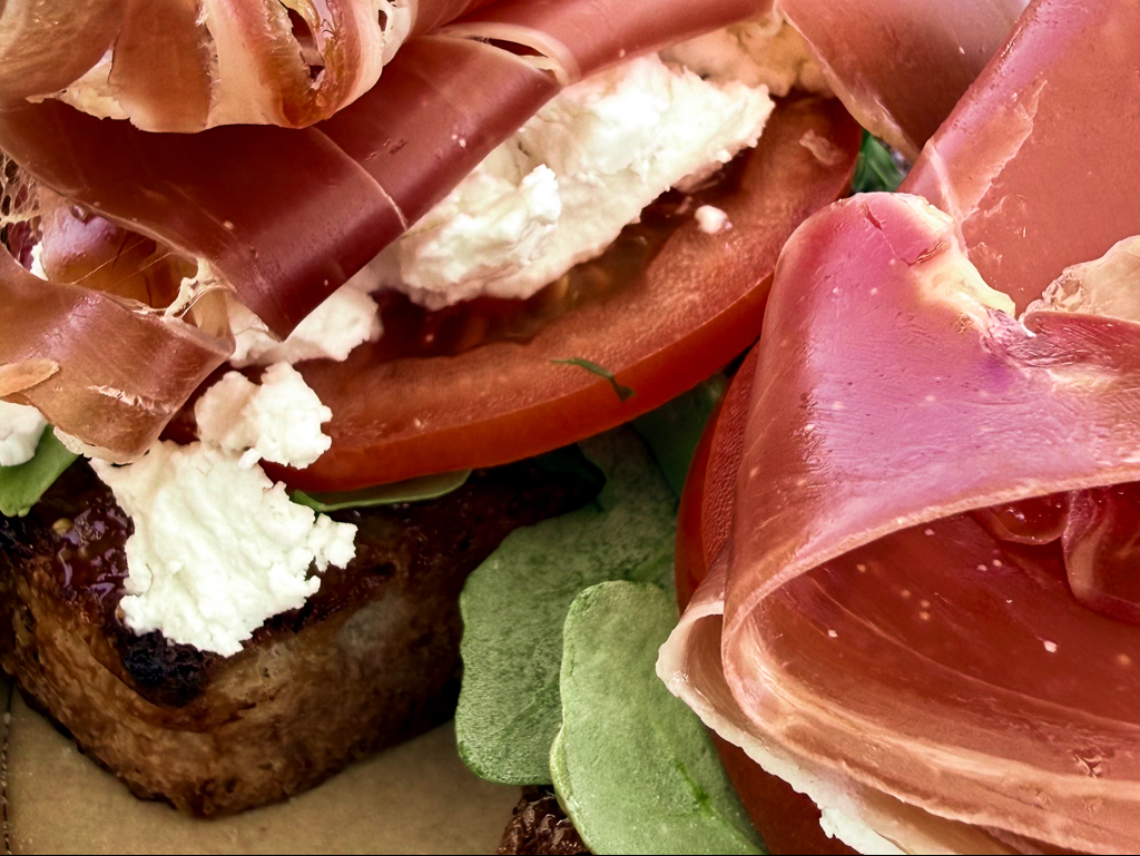 Prosciutto Tartine.