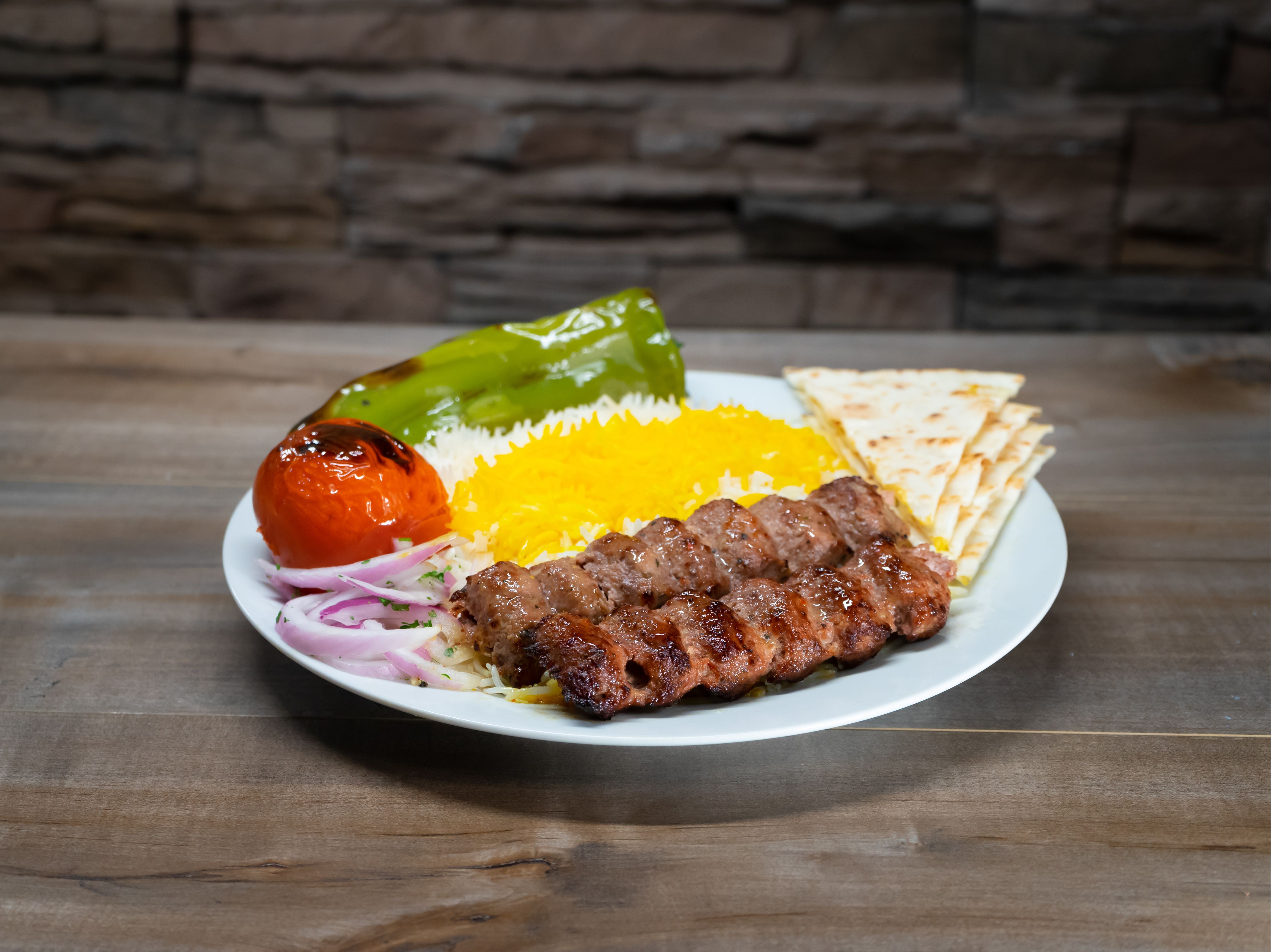 #4 Beef Luleh Plate.