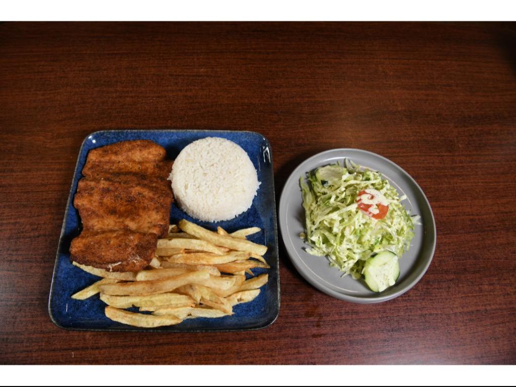 Milanesa de Pollo.