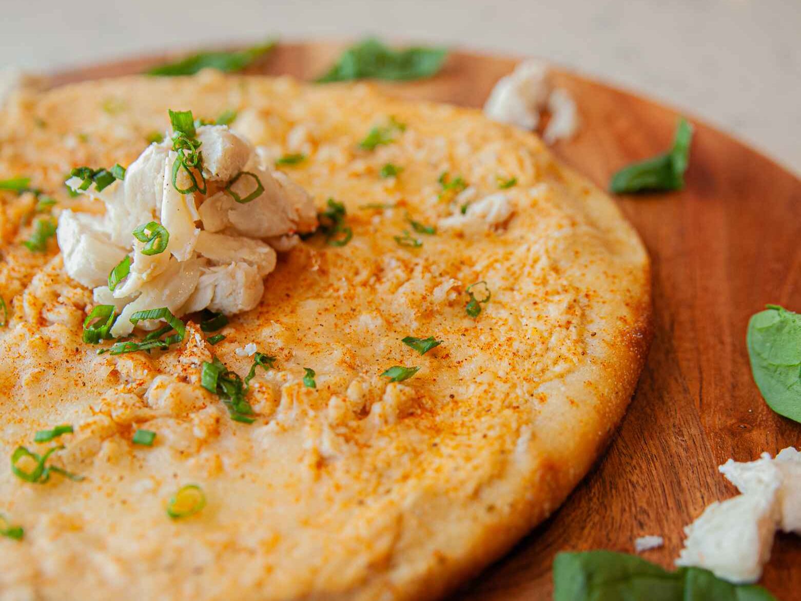 10" Maryland Crab Pizza.