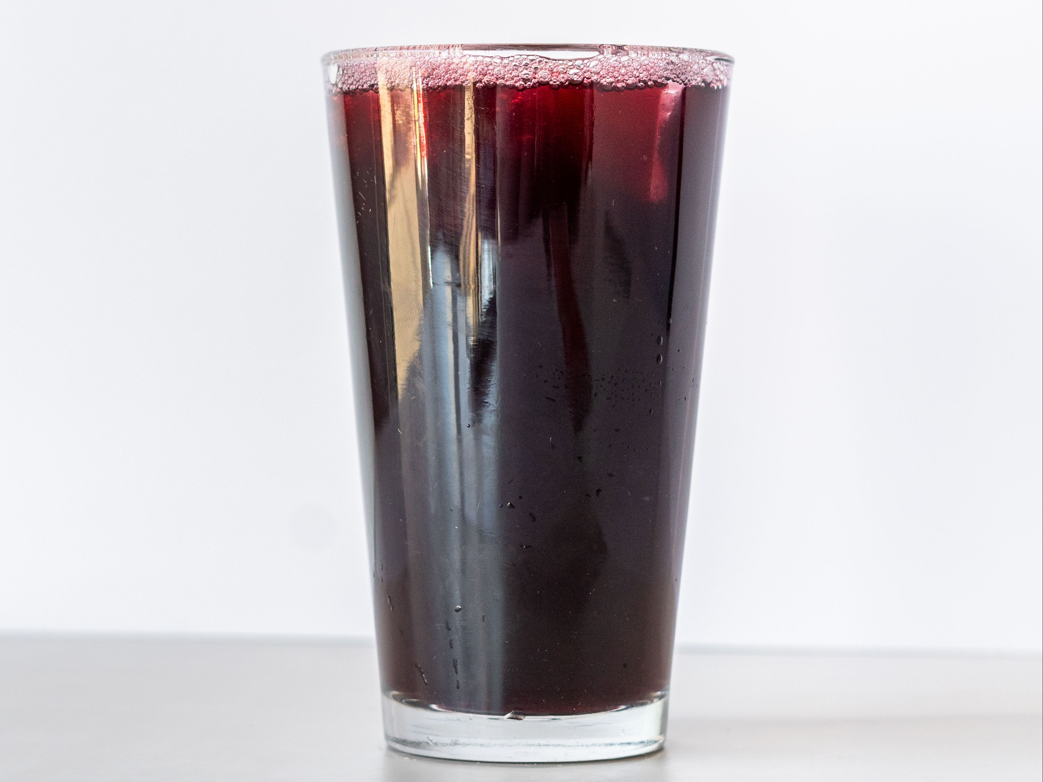 Iced Hibiscus Punch.