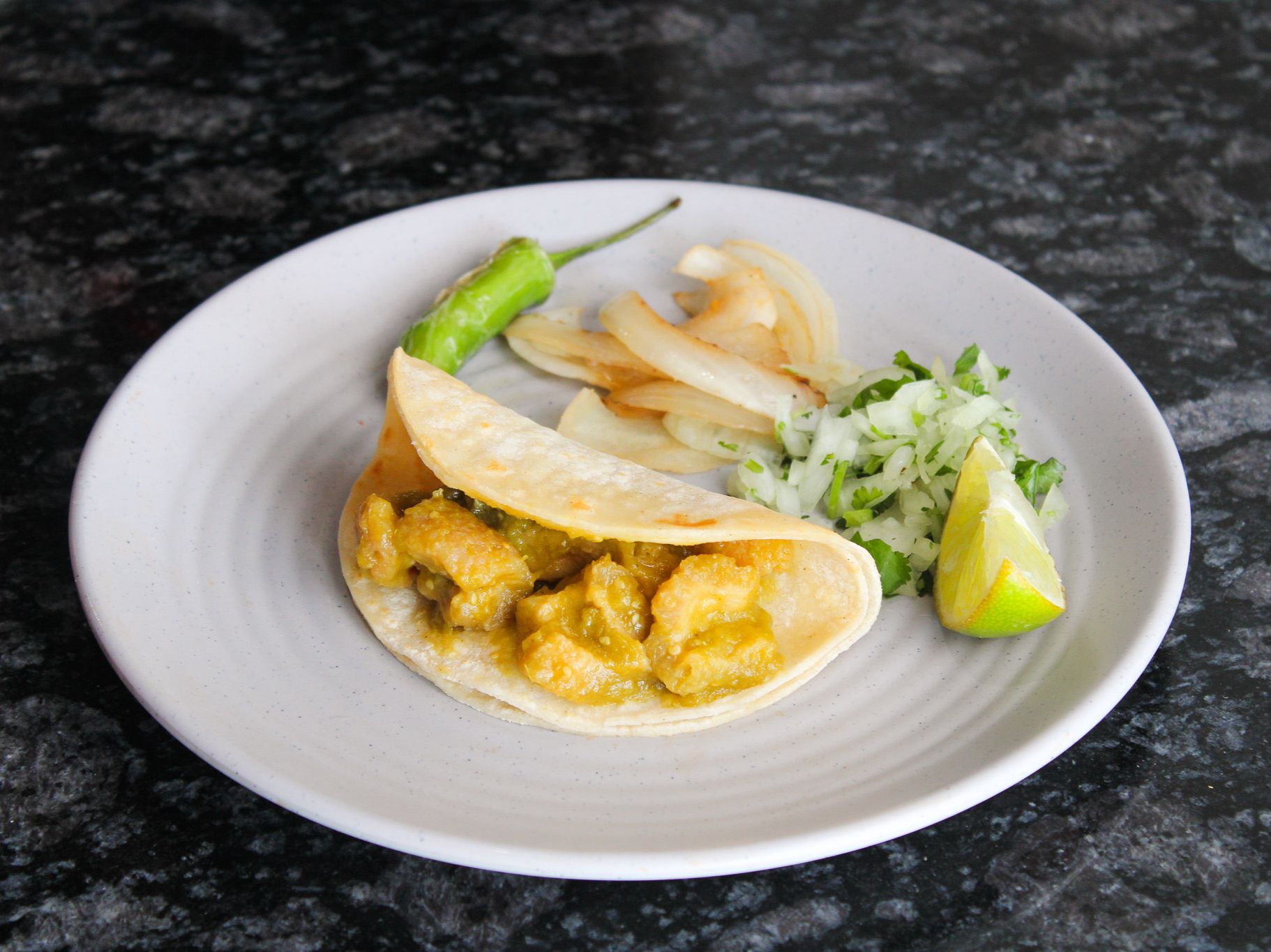 Taco Chicharron.
