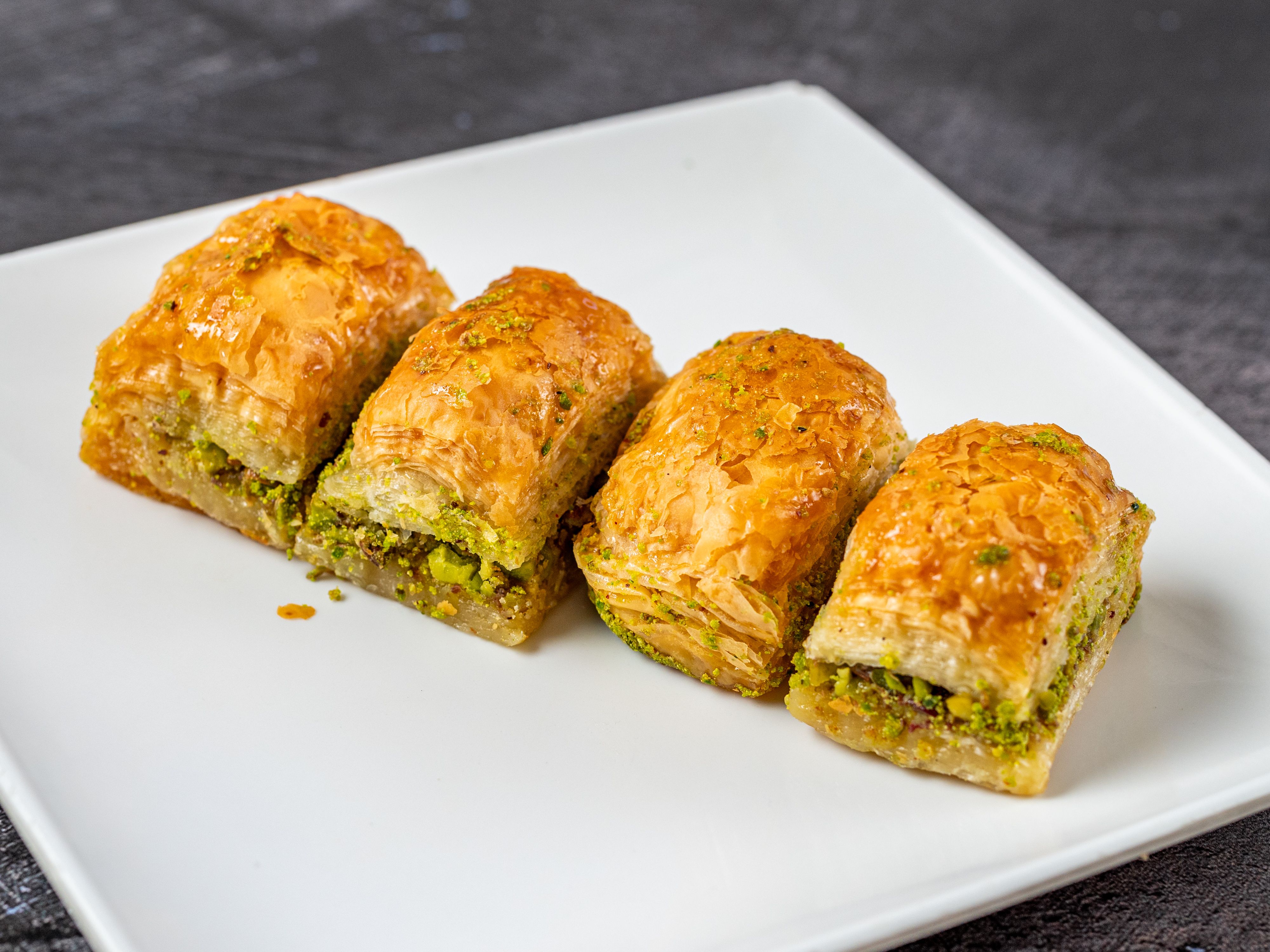 Pistachio Baklava.