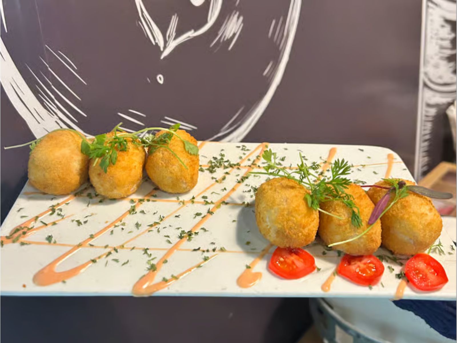 French Croquettes (Selection Of 6).