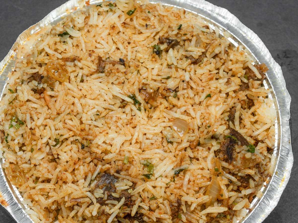 Goat  Briyani.